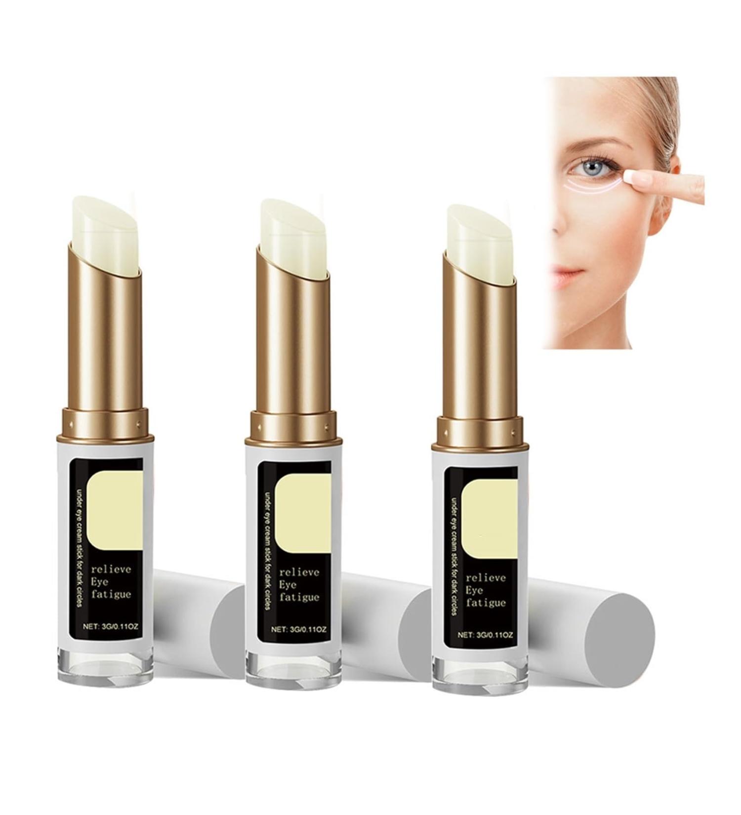 Stick Contour Des Yeux L'huile Min rale - Soin Hydratant for Minimiser Les Poches t Les Ridules Nourrit le Contour D licat Des Yeux(#1 3pcs) - Buy Online on GoSupps.com