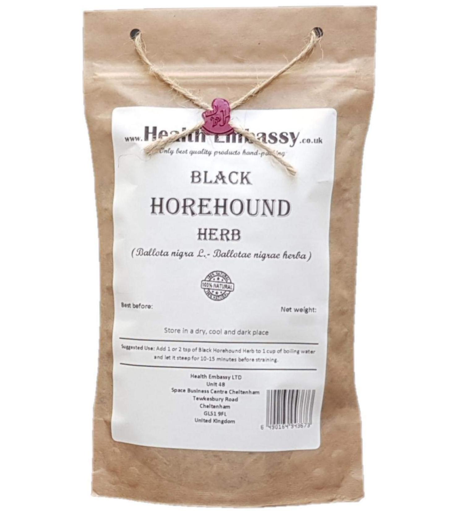 Black Horehound Herb Tea | Ballota Nigra L | Ballote Noire Herbe Tisane Health Embassy (100g) - Buy Online on GoSupps.com