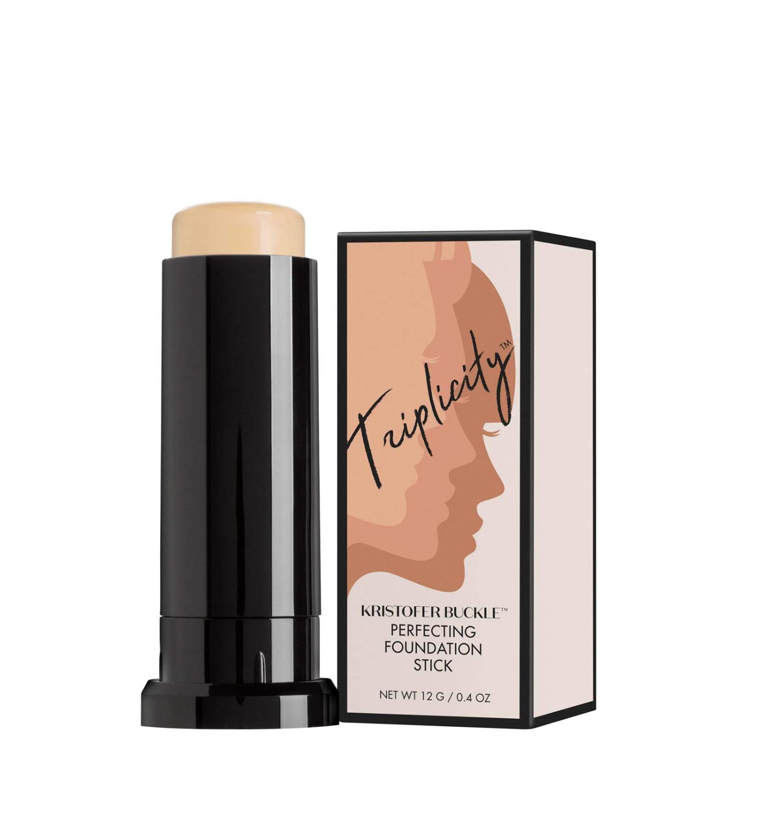 Kristofer Buckle Triplicity Perfecting Foundation Stick 0.4 oz - Fair (Warm) - Buy Online on GoSupps.com