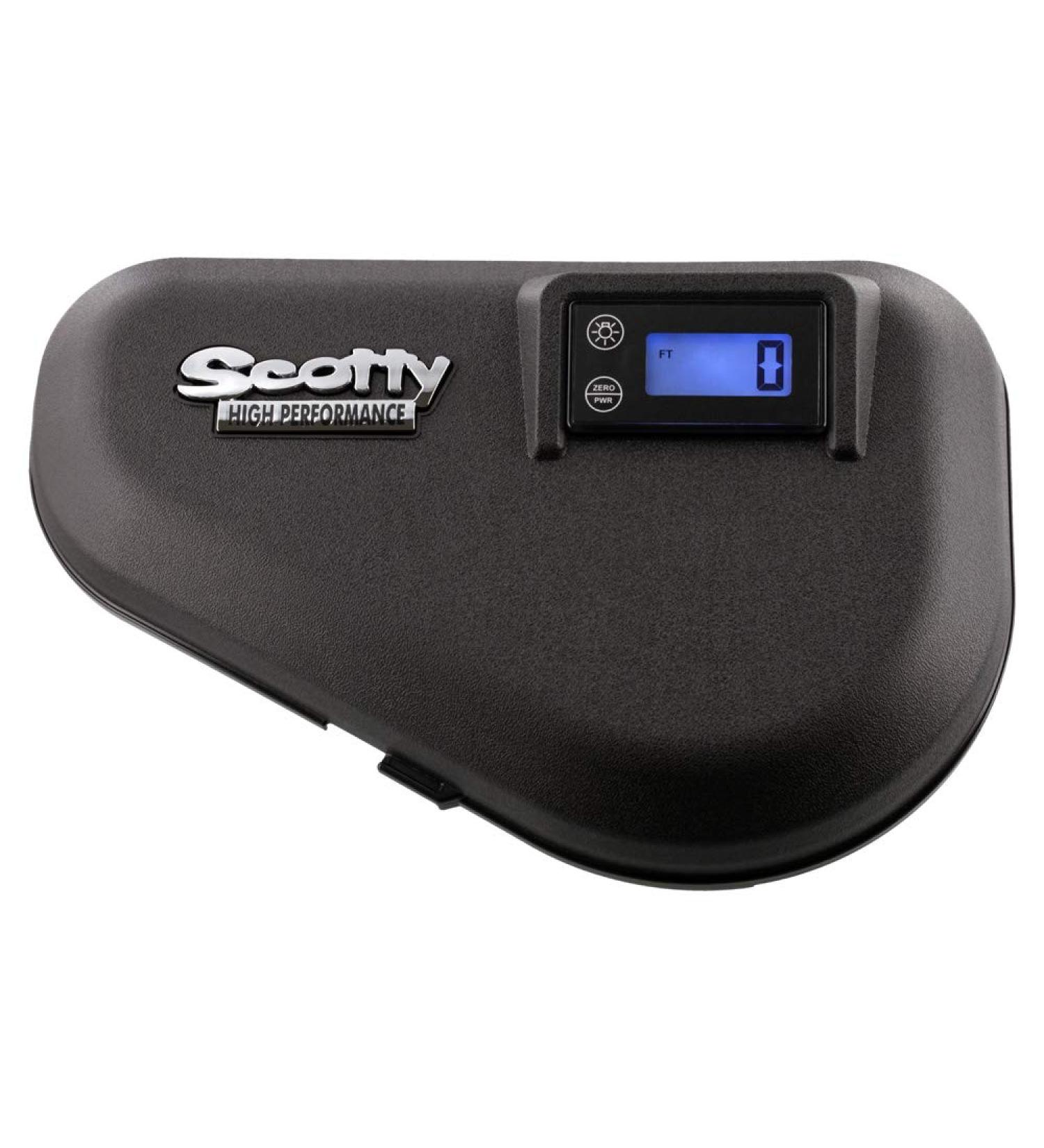 Scotty #2133 HP Electric Downrigger Replacement Lid with Digital Counter,Black