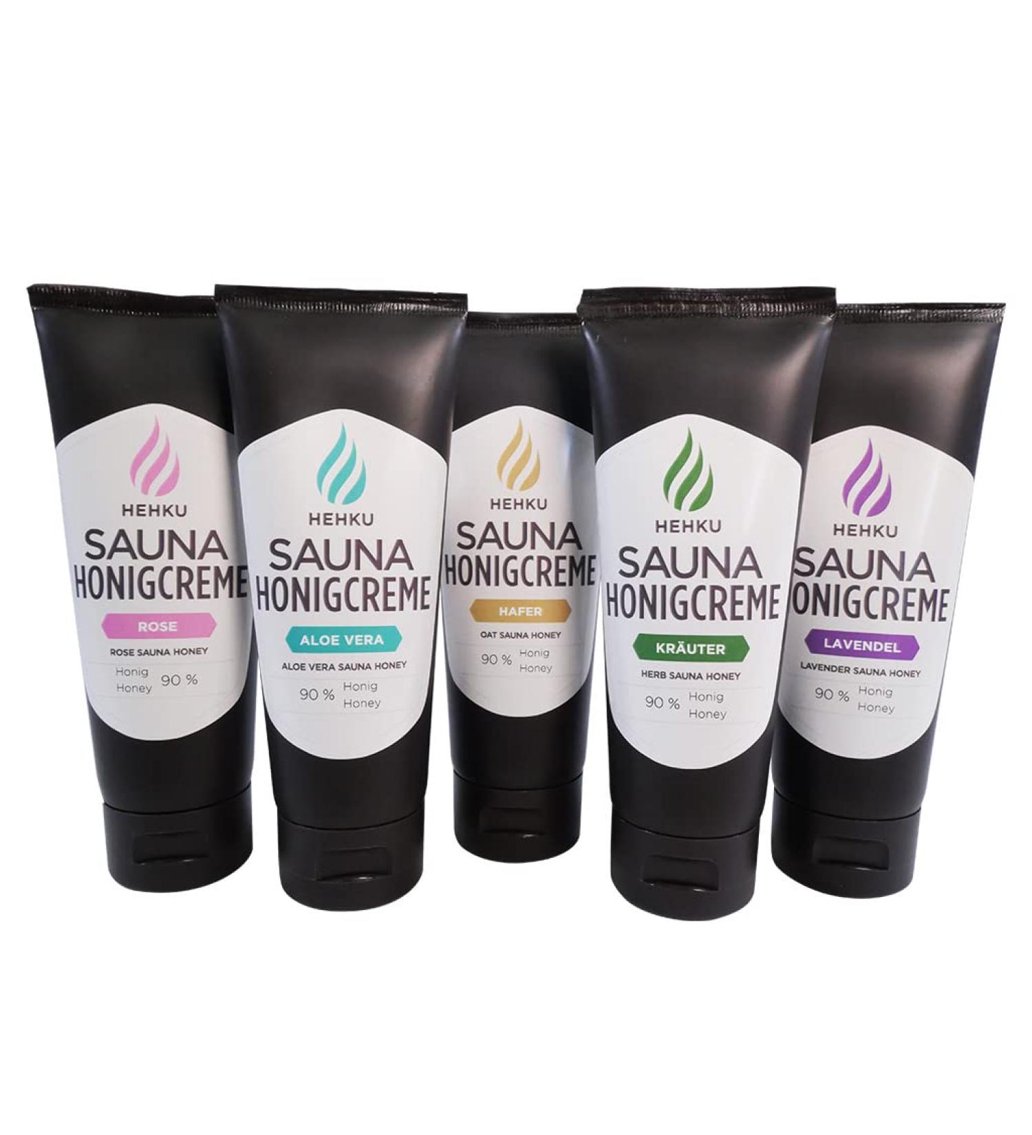 Buy SudoreWell Sauna Honey Cream - Set of 5 x 100ml Tubes | 90% Pure Honey from Finland - Best International Shipping Available - Buy Online on GoSupps.com