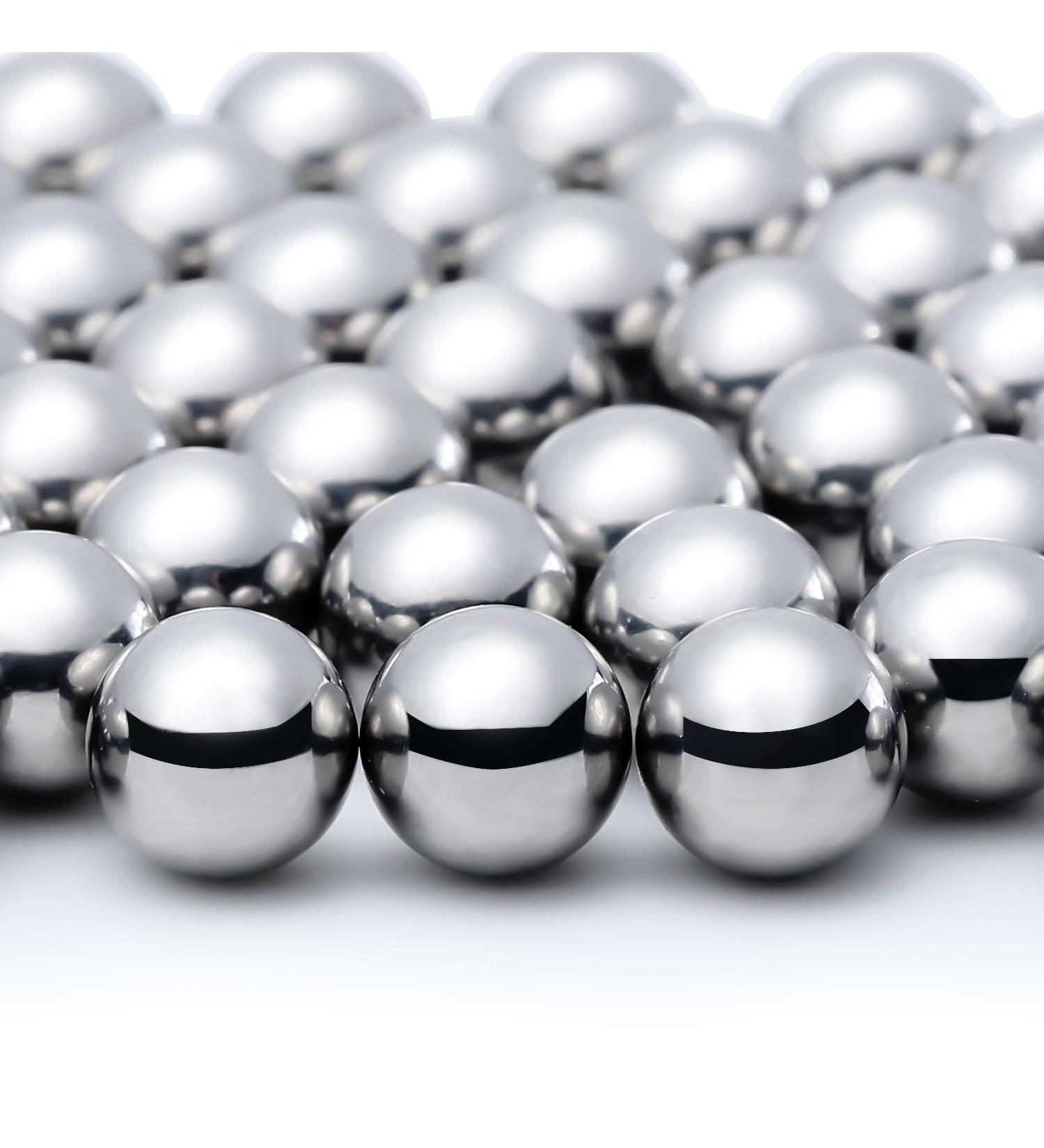 100 Stainless Steel Mixing Balls for Nail Polish & Model Paints - 6.35 mm - Buy Online on GoSupps.com
