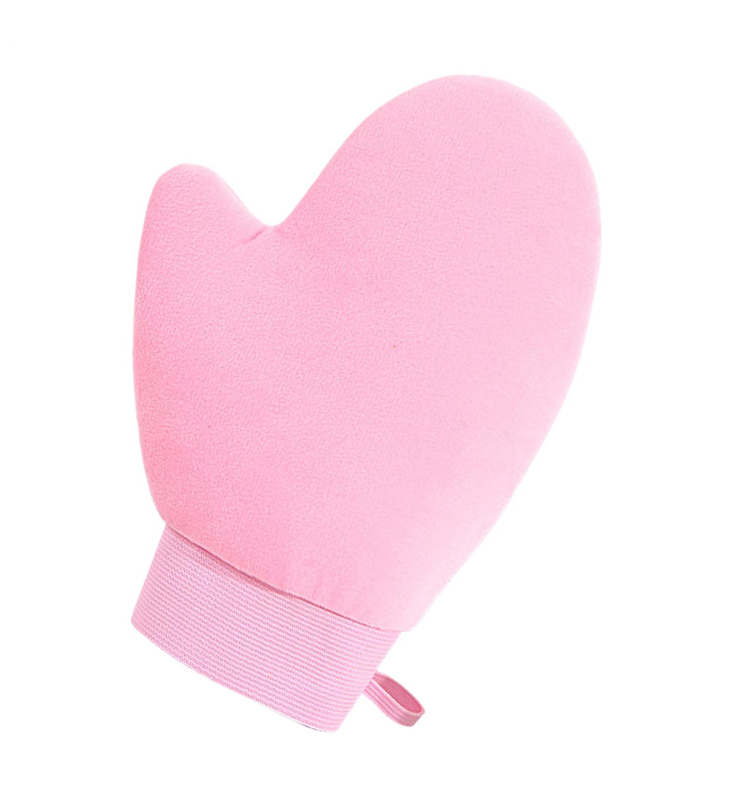 Moufle Autobronzant Sans Soleil | Applicateur Autobronzant Sans Soleil de Massage pour Lotion Auto-Bronzante - Application Douce sur Corps Mains Visage Peau Sensible - Id al Douche Voyage Maison H tel Rose - Buy Online on GoSupps.com