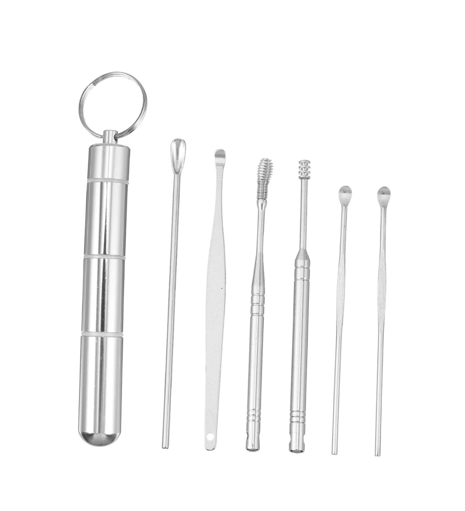 HAKIDZEL Ear Wax Removing Tool Earwax Cleaner Kit with Non-Slip Design for Comfortable and Safe Ear Cleaning and Portable for Daily Use - Buy Online on GoSupps.com
