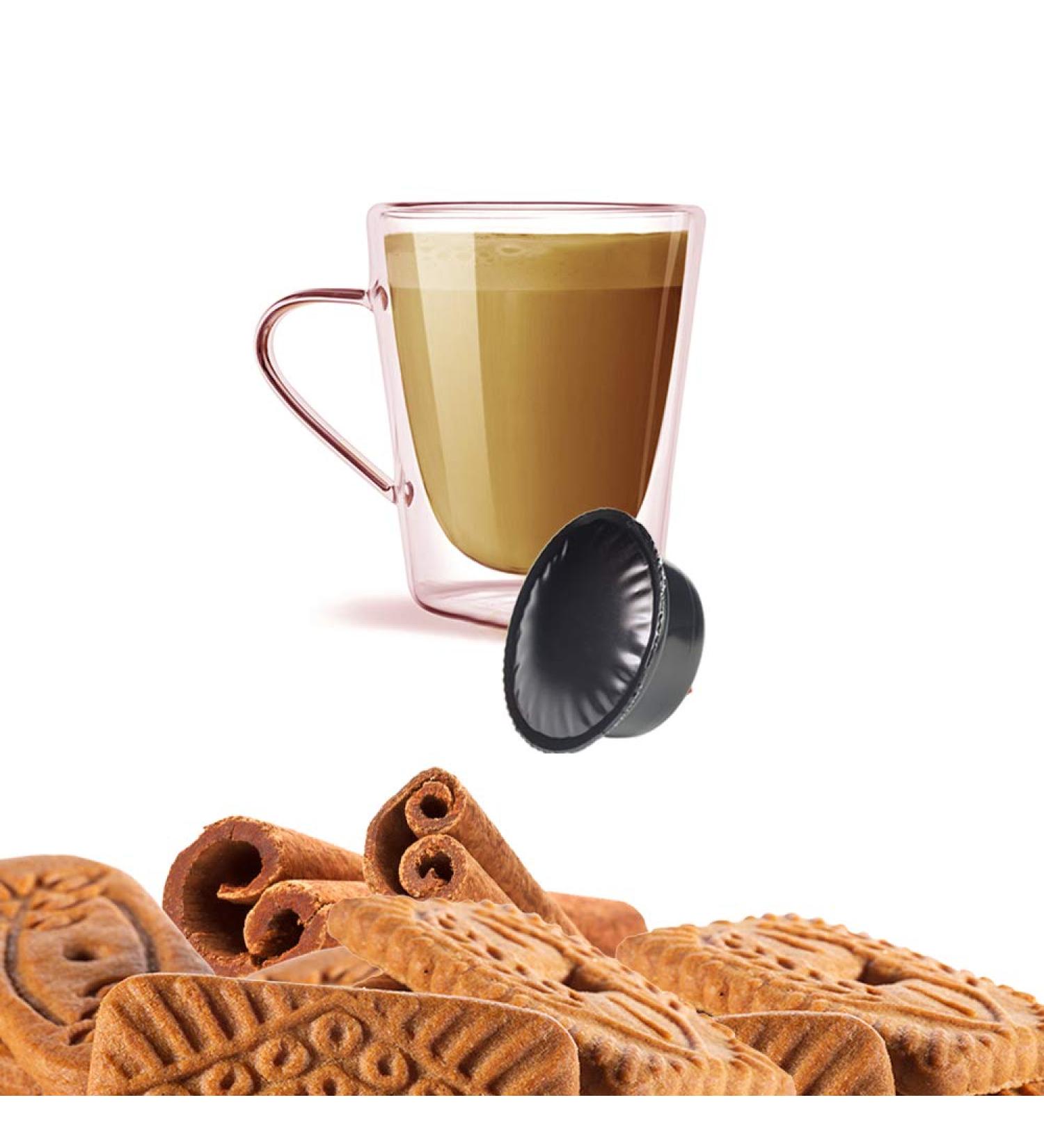 KICKKICK 50 coffee capsules for cookies and cinnamon compatible with Modo Mio watersoluble drink from pods - Buy Online on GoSupps.com