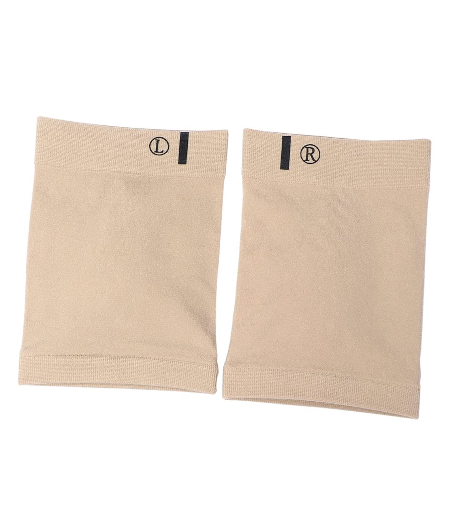 FRCOLOR Foot Massage Insoles - Arch Support Gel Inserts for Plantar Flat Feet | Unisex Foot Pads | Khaki | 1 Pair - Buy Online on GoSupps.com