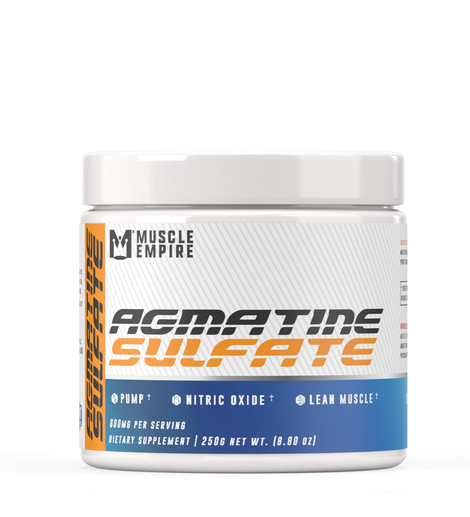Agmatine Sulfate Powder 250g | Boost Nitric Oxide & Lean Muscle Growth - Shop Now - Buy Online on GoSupps.com
