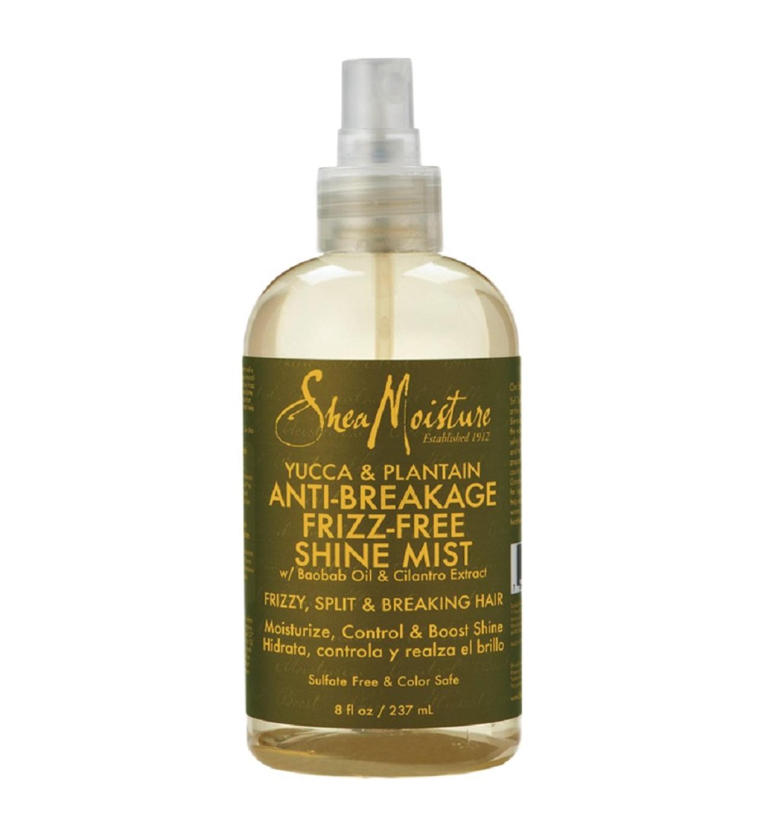 Shea Moisture Yucca & Plantain Anti-Breakage Shine Mist - 8 oz