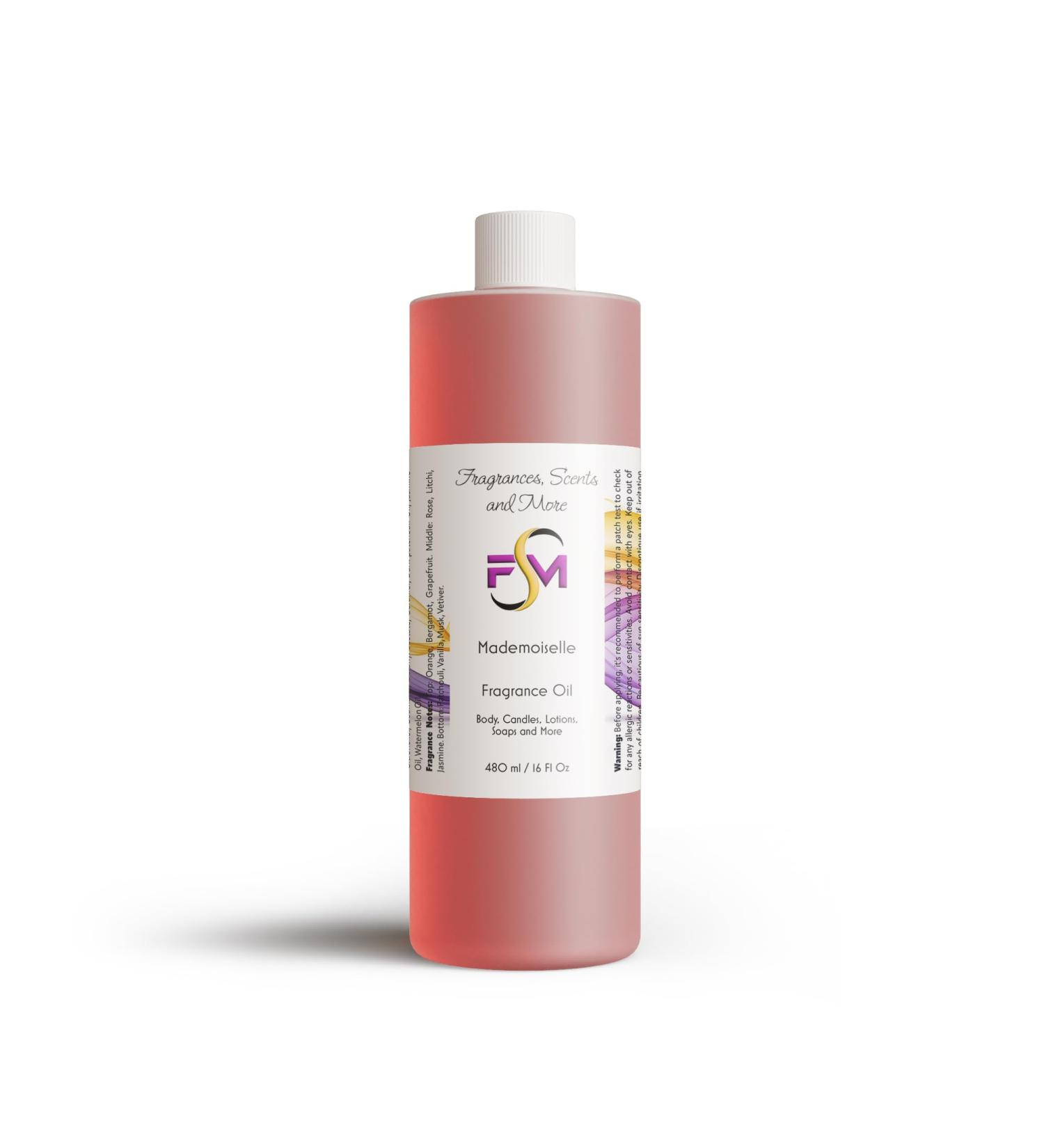 Mademoiselle Fragrance Oil - 16 Fl Oz Plastic Bottle (480ml) 16 Fl Oz (Pack of 1) - Buy Online on GoSupps.com