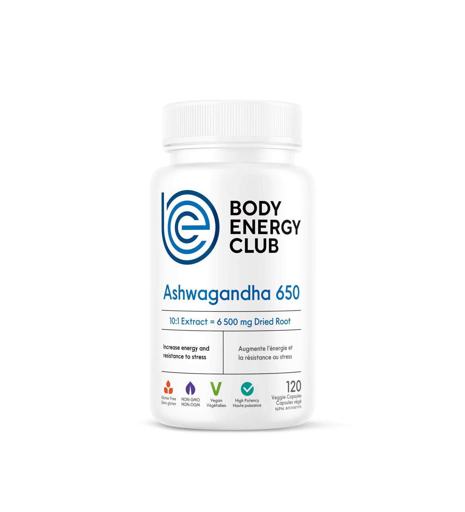 Body Energy Club Ashwagandha KSM-66 90 Capsules for Stress Relief Energy Boost & Sleep Support Gluten-Free Non-GMO Dairy-Free - Buy Online on GoSupps.com