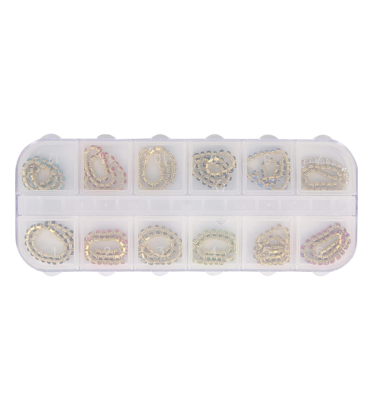 Catena per unghie spazio indipendente Design Nail Art luminoso colorato per Nail Art(03) - Buy Online on GoSupps.com