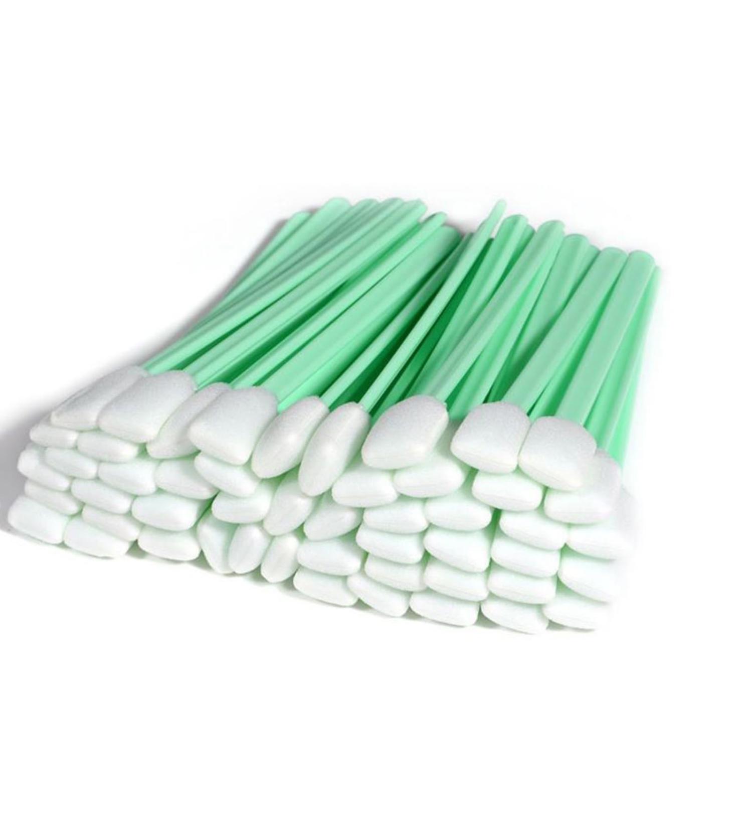 50 PCS Sterile Foam Cleaning Sponges & Cotton Swabs for Inkjet Printers Cameras & Lenses - Long Rectangular Swabs - Buy Online on GoSupps.com