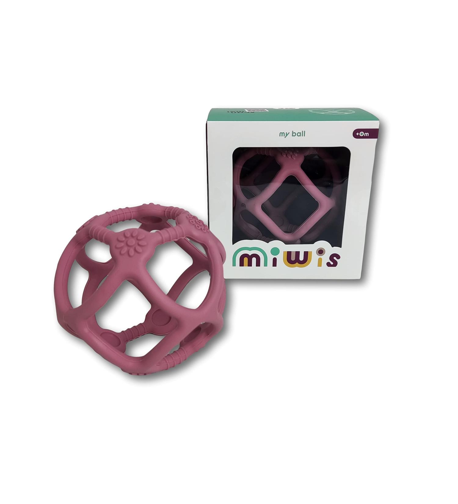 JUEGACONMIGO MIWIS Colorful Silicone Stacking Figures & Ball Teething Ring - Develop Motor Skills | International Shipping - Buy Online on GoSupps.com