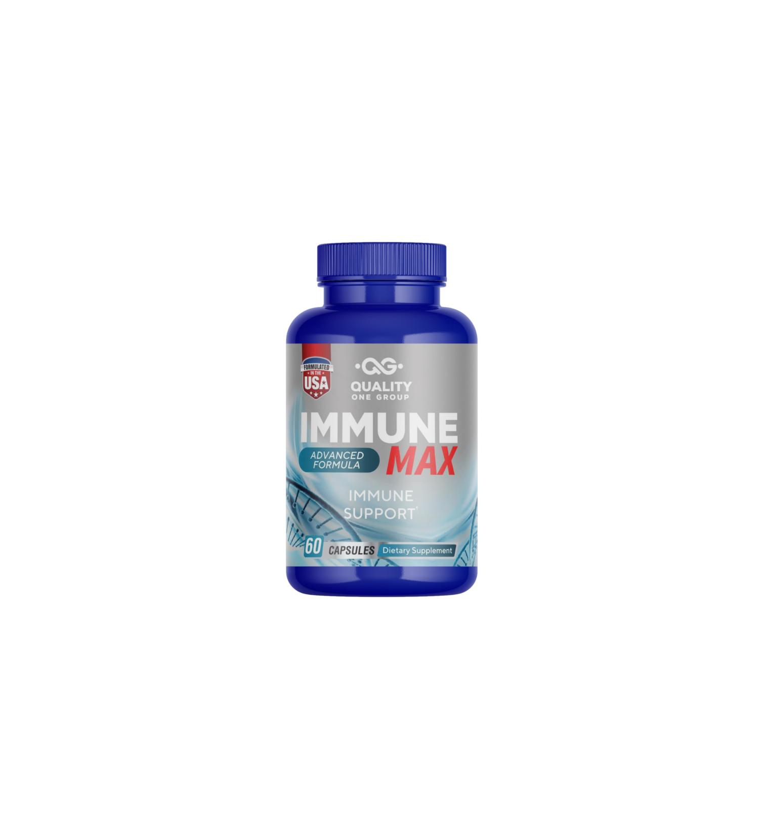 Immune Support Complex Supplement with Vitamin C E Quercetin Graviola Garlic Selenium Grape Seed Advanced Immune Defense Supports Overall Health Provides Vital Nutrients & Antioxidants - Buy Online on GoSupps.com
