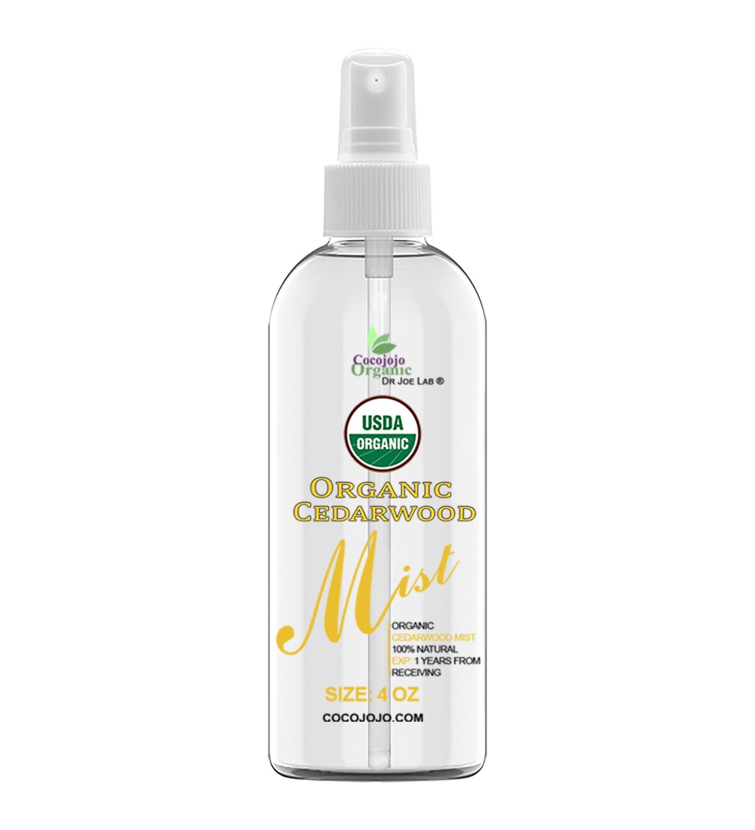 Dr Joe Lab Organic Cedarwood Mist For Skincare - Face Mist Spray - Moisturize Sensitive and Dry Skin - Soothing & Relaxing - Pure Cedarwood Essential Oil & Glycerin Mist - Packaging May Vary. (4 oz) 4 Fl Oz (Pack of 1) - Buy Online on GoSupps.com