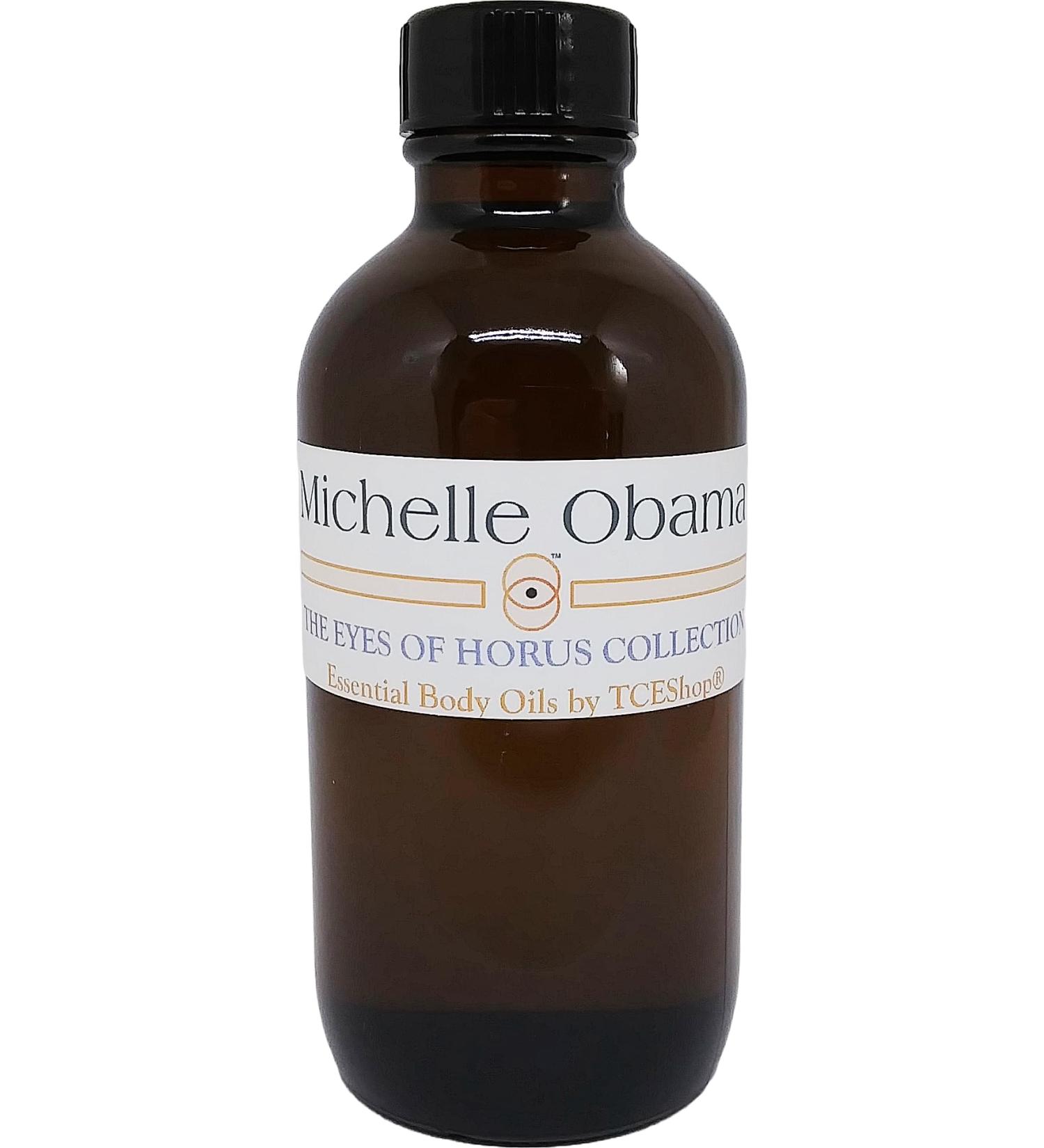 Michelle Obama For Women Scented Body Oil Fragrance Regular Cap - Light Gold - 4 oz. - ID#35045 4 Fl Oz (Pack of 1)