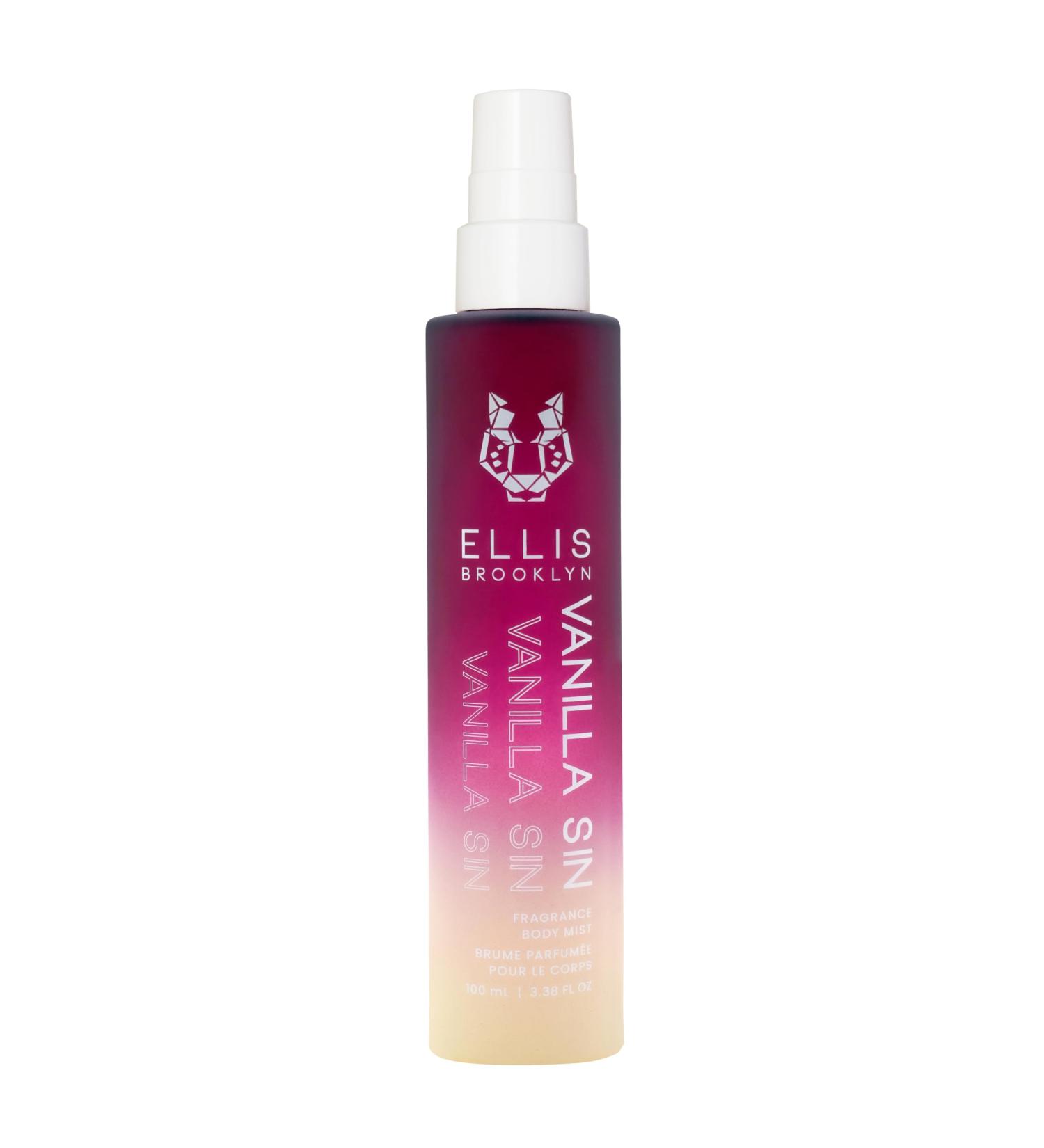 Ellis Brooklyn VANILLA SIN Hair And Body Mist - Gourmand Perfume with Black Cherry Fresh Freesia & Bourbon Vanilla Vegan Perfume Made In The USA VANILLA SIN 3.38 Fl Oz (Pack of 1) - Buy Online on GoSupps.com
