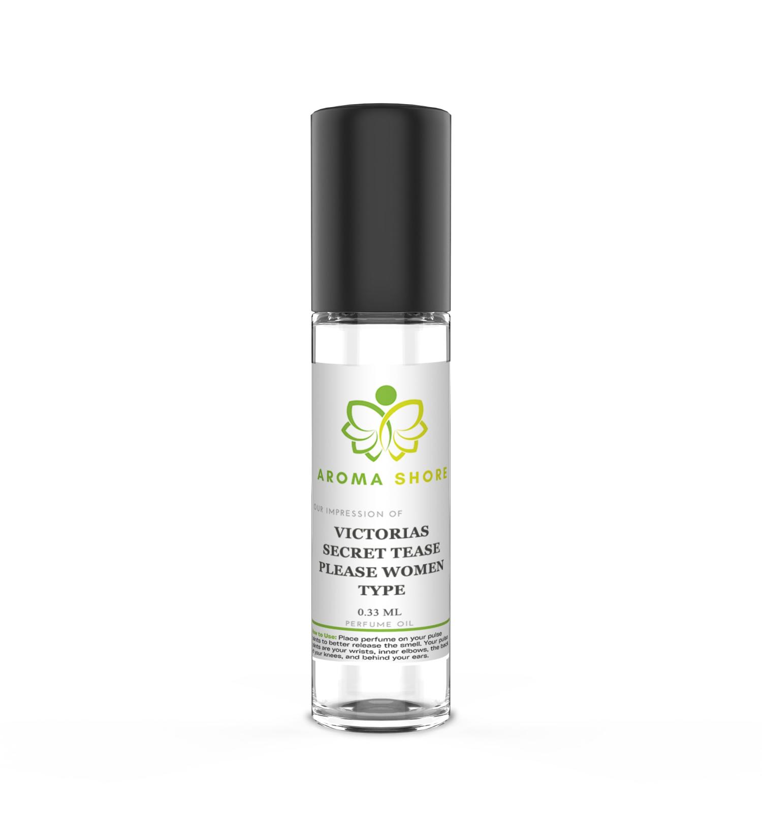 Perfume Oil - Our Impression Of and compatible with Vic'Torias Sec'Ret Tease Please Women Type 100% Pure Uncut Body Oil Our Interpretation Perfume Body Oil 0.33 Fl Oz (Pack of 1) - Buy Online on GoSupps.com