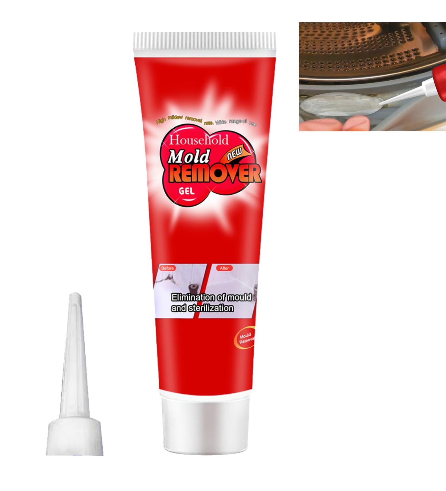 Deep Mould Remover Gel Mould Magic Gel Powerful Black Mould Remover Household Mould Removal Gel Mould Cleaner Gel Mould Extreme Remover Gel Mould and Mildew Remover for Bathroom 120g - Buy Online on GoSupps.com