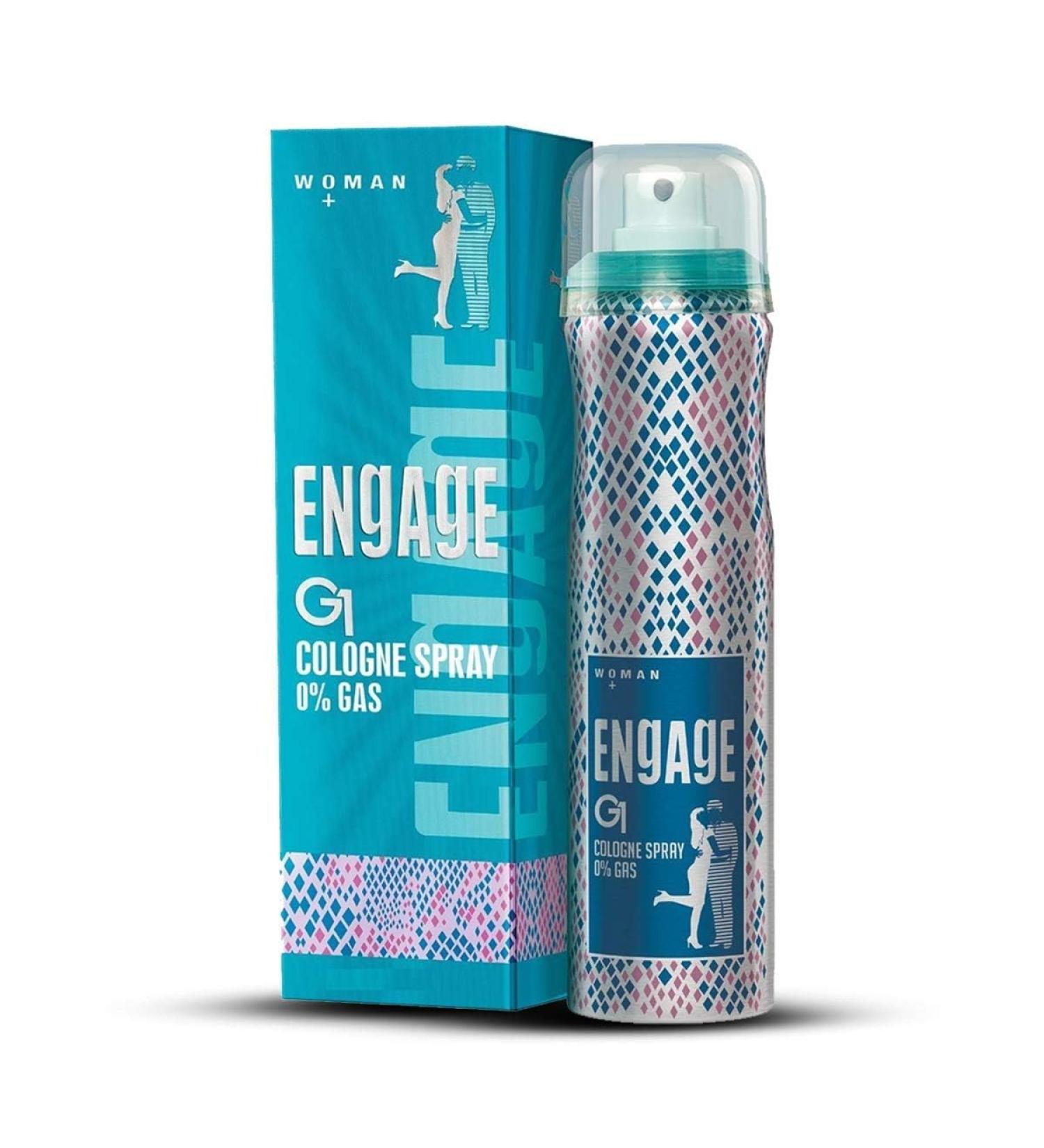 Eng'age G1 Cologne No Gas Perfume for Women Floral and Sweet Fragrance Scent Skin Friendly Women Perfume 135ml - Buy Online on GoSupps.com