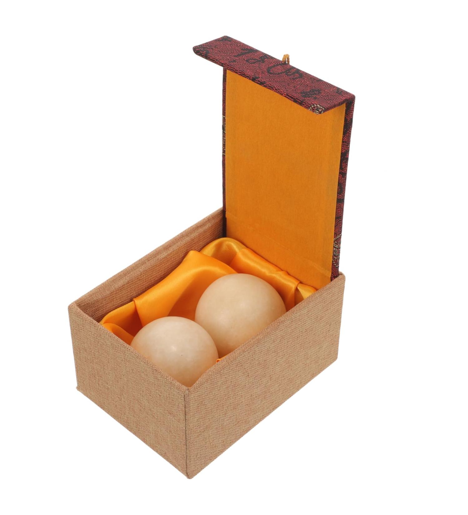 Buy Partykindom Jade Fitness Handball Massage Balls - Portable Chinese Baoding Balls for Meditation & Training - Buy Online on GoSupps.com