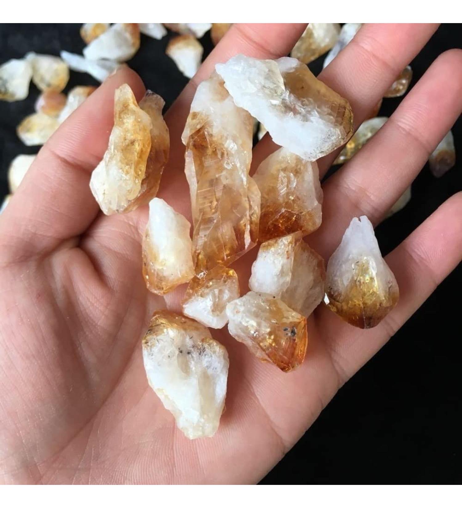 50g Citrine Natural Quartz Crystal Rough and Citrine Natural Rough s - Buy Online on GoSupps.com