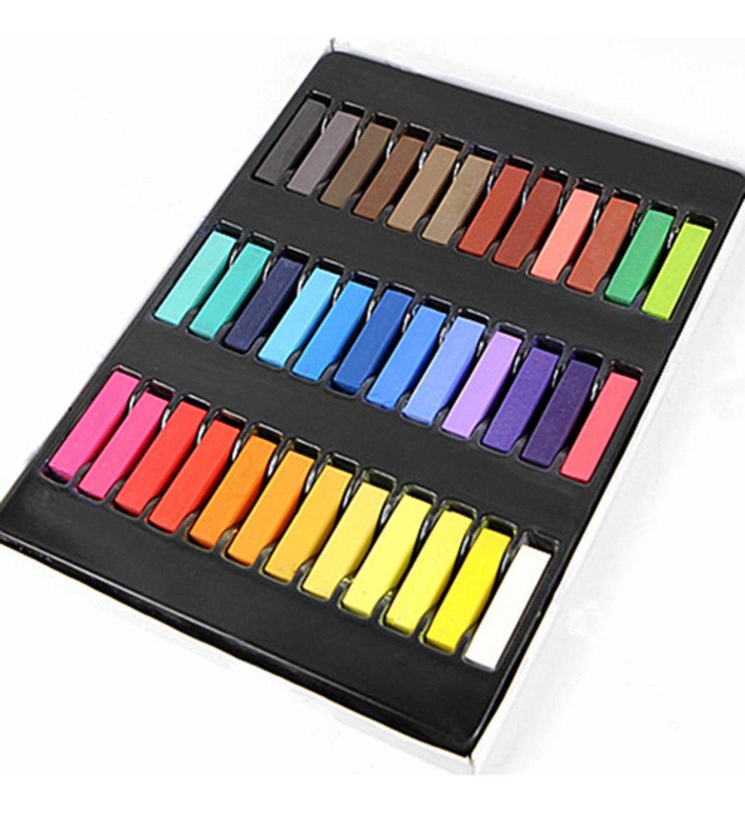 Sanwood hair chalk temporary hair colors pastel colors 1 piece (1 pack)