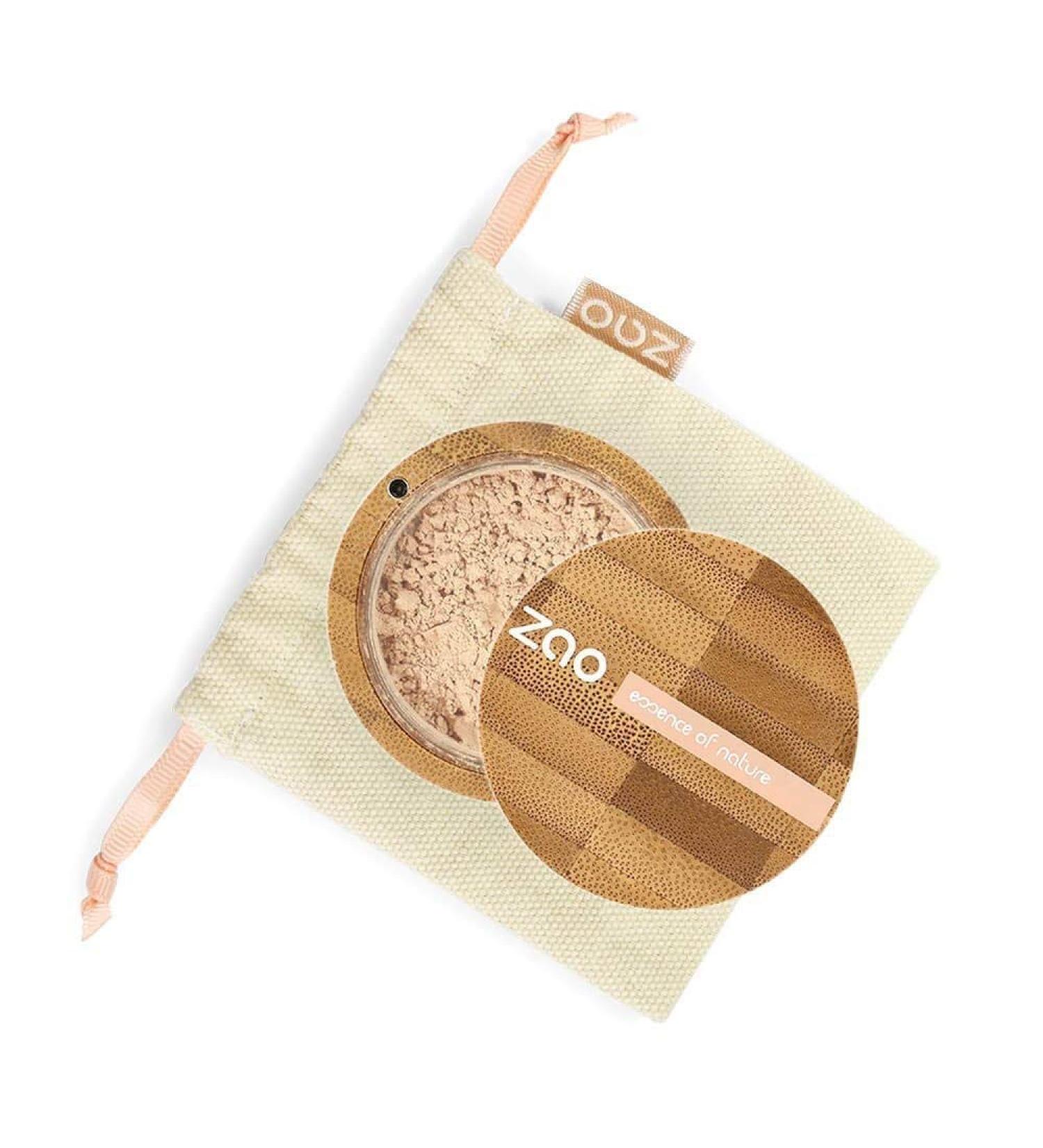 ZAO Bamboo Mineral Silk - Mineral Powder - No. 509 / Sand-Beige - 13.5 g