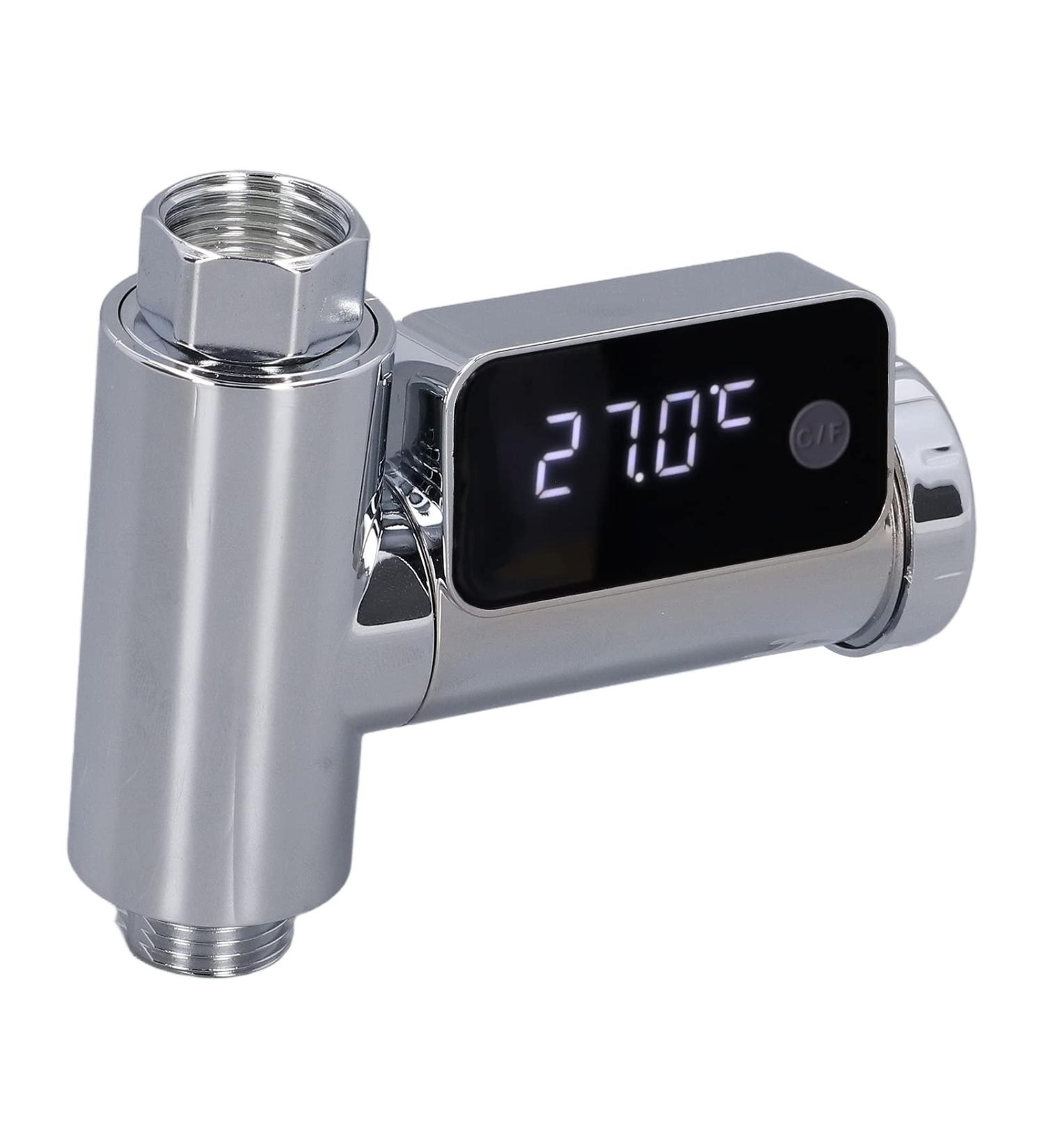 G1 2 Water Tap Thermometer | LED Shower Water Thermometer for Safe Temperature Monitoring in Bathrooms Ideal for Kids & Adults - Buy Online on GoSupps.com