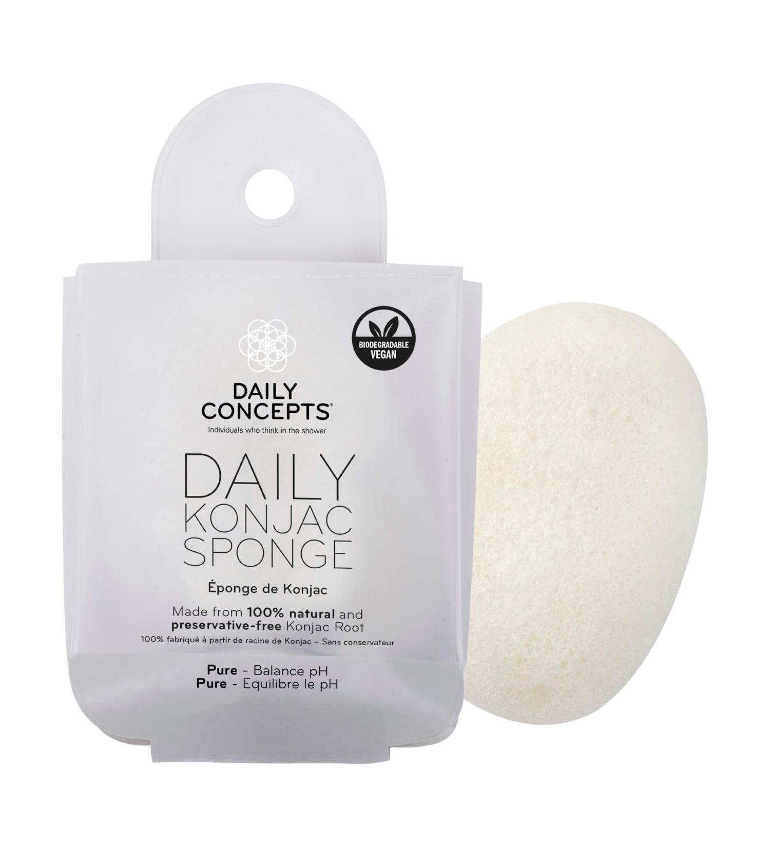 Konjac Sponge Pure by Daily Concepts - Buy Online on GoSupps.com