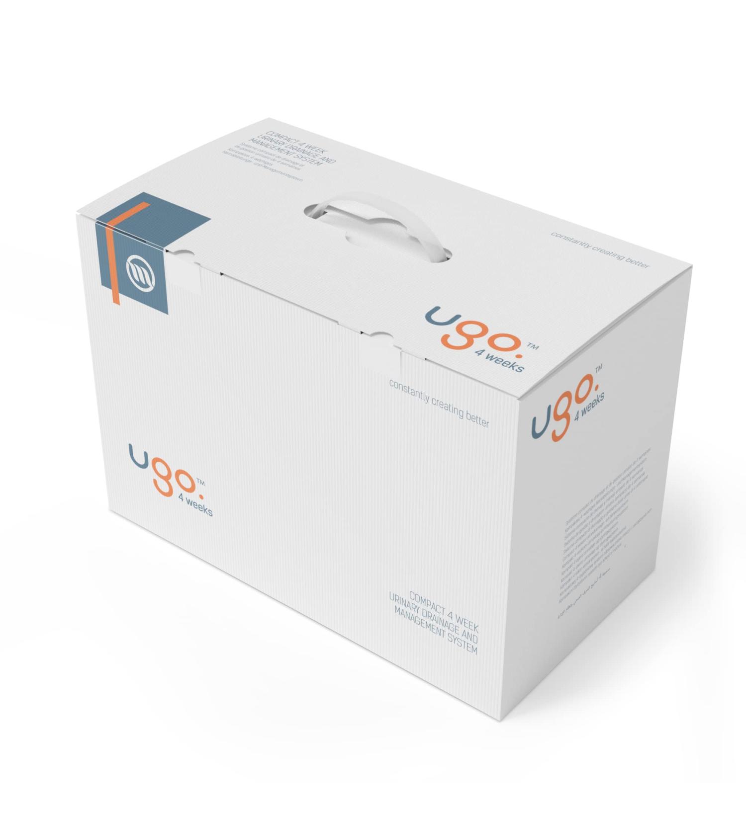 Ugo 4 Weeks Urology Supplies: 4 Leg Bags, 28 Night Bags, Straps, Clips | 1 Month Pack (Ugo 2C - 500ml) - Buy Online on GoSupps.com