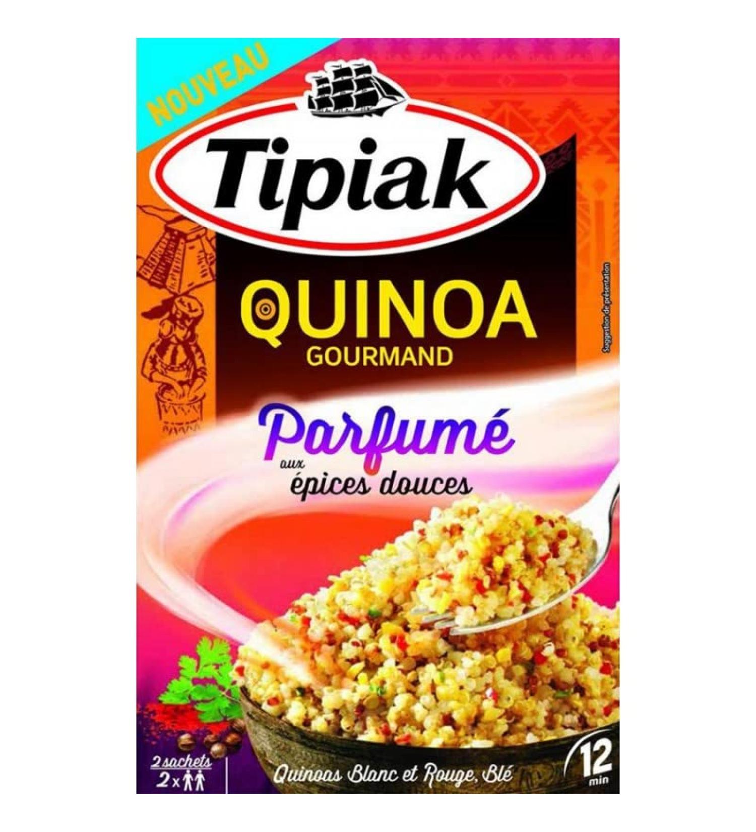 Tipiak Epicerie Tipiak Gourmet Quinoa with sweet spices 2 bags of 120 g