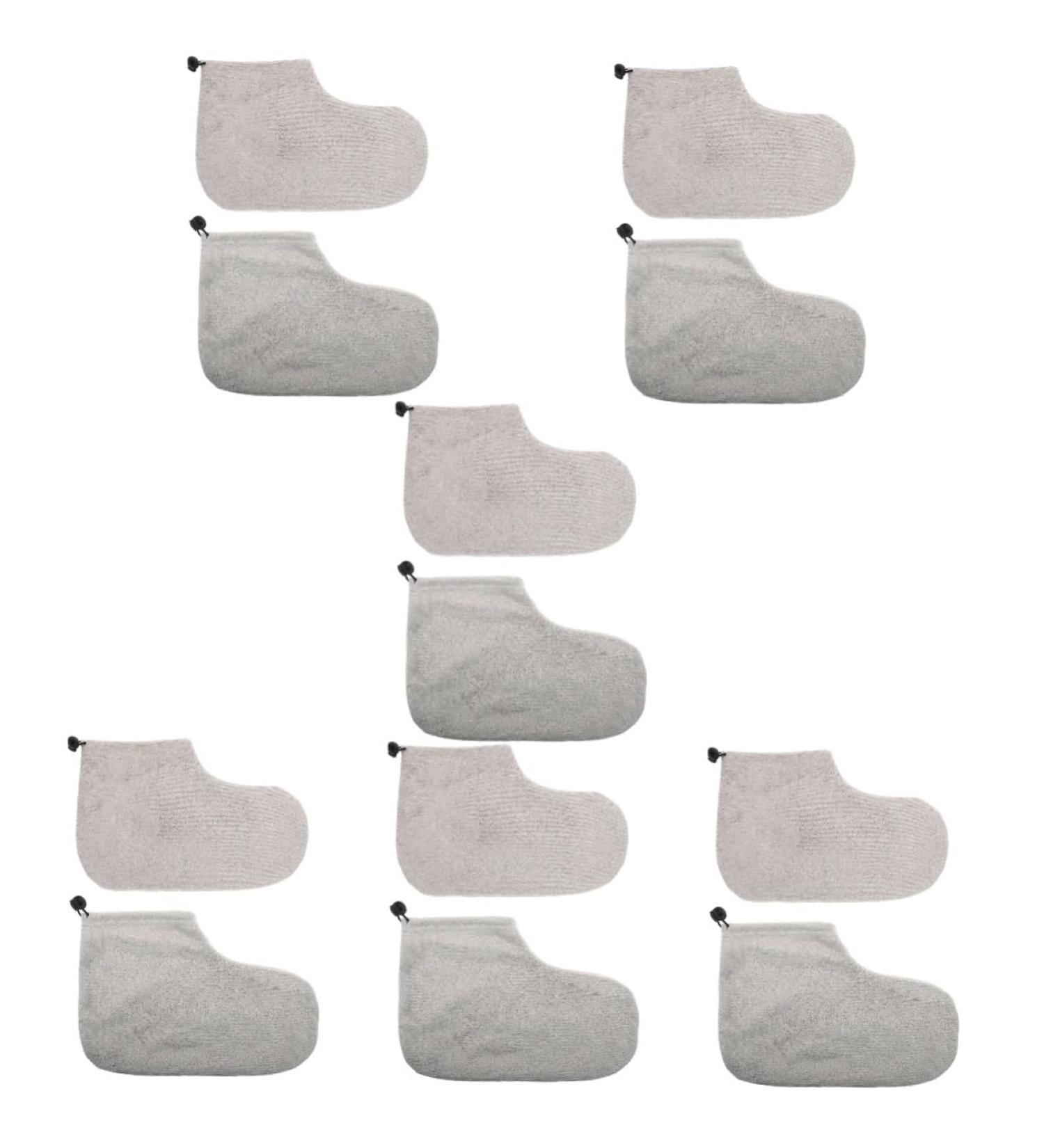 Housoutil 6 Pairs Wax Warm Foot Cover Paraffin Bath Liners Wax Bath Grooming Glove Foot Spa Covers Skull Stationary Convenient Wax Foot Cover Paraffin Booties Pedal Mittens Cotton 28X20X0.9CMx6pcs Greyx6pcs - Buy Online on GoSupps.com
