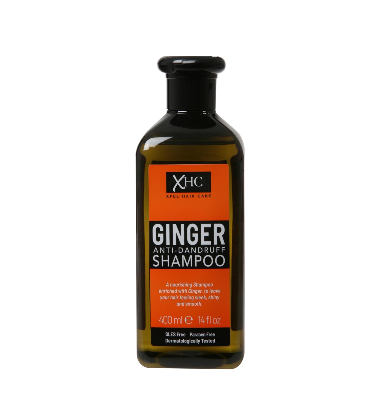 XHC Nourishing Anti-Dandruff Shampoo Enriched with Ginger by Xpel Hair Care - 400 ml.