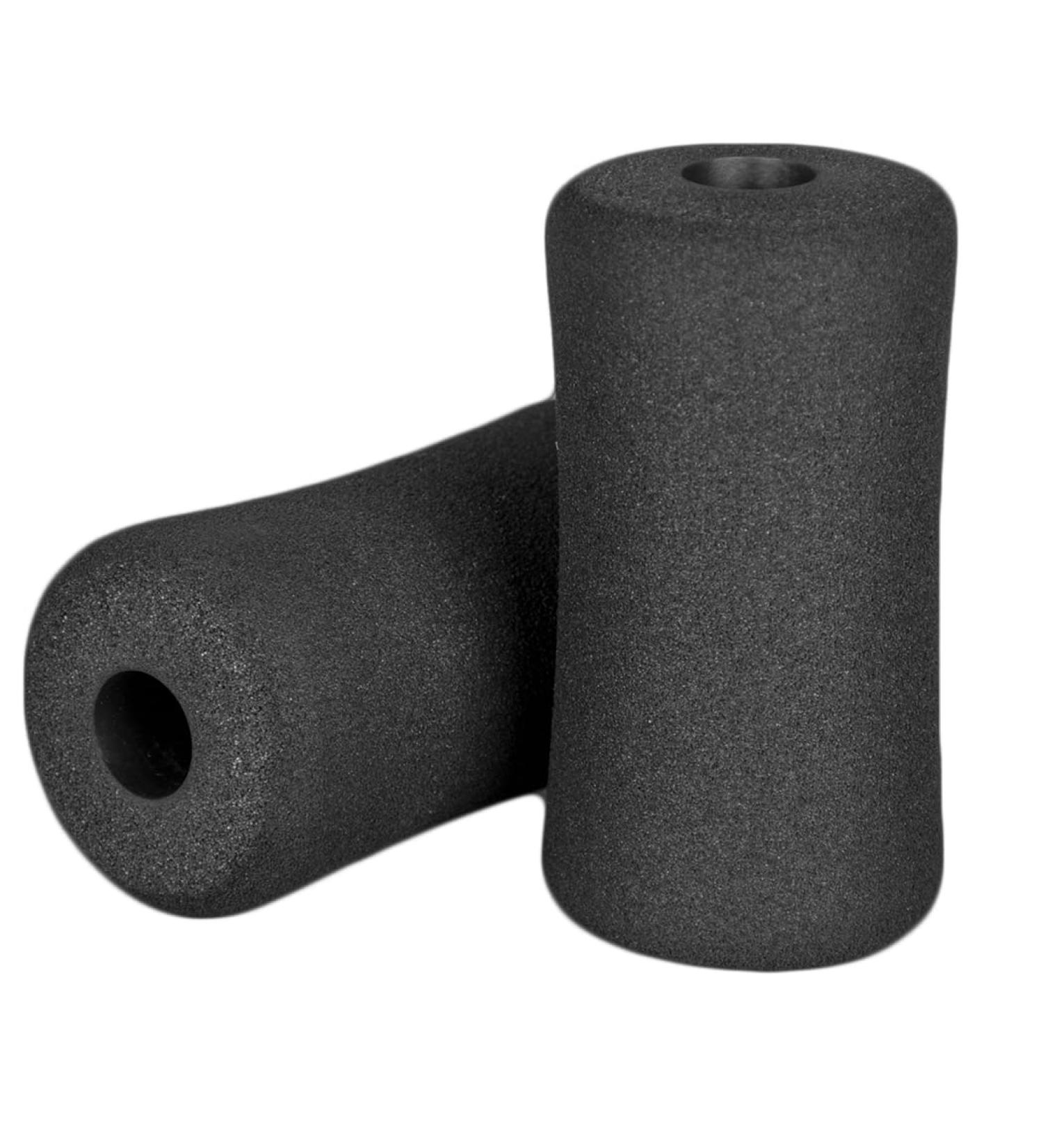 Foam Foot Pads Rollers Set - 1 Inch Rod Replacements for Home Gym Machines - Buy Online on GoSupps.com
