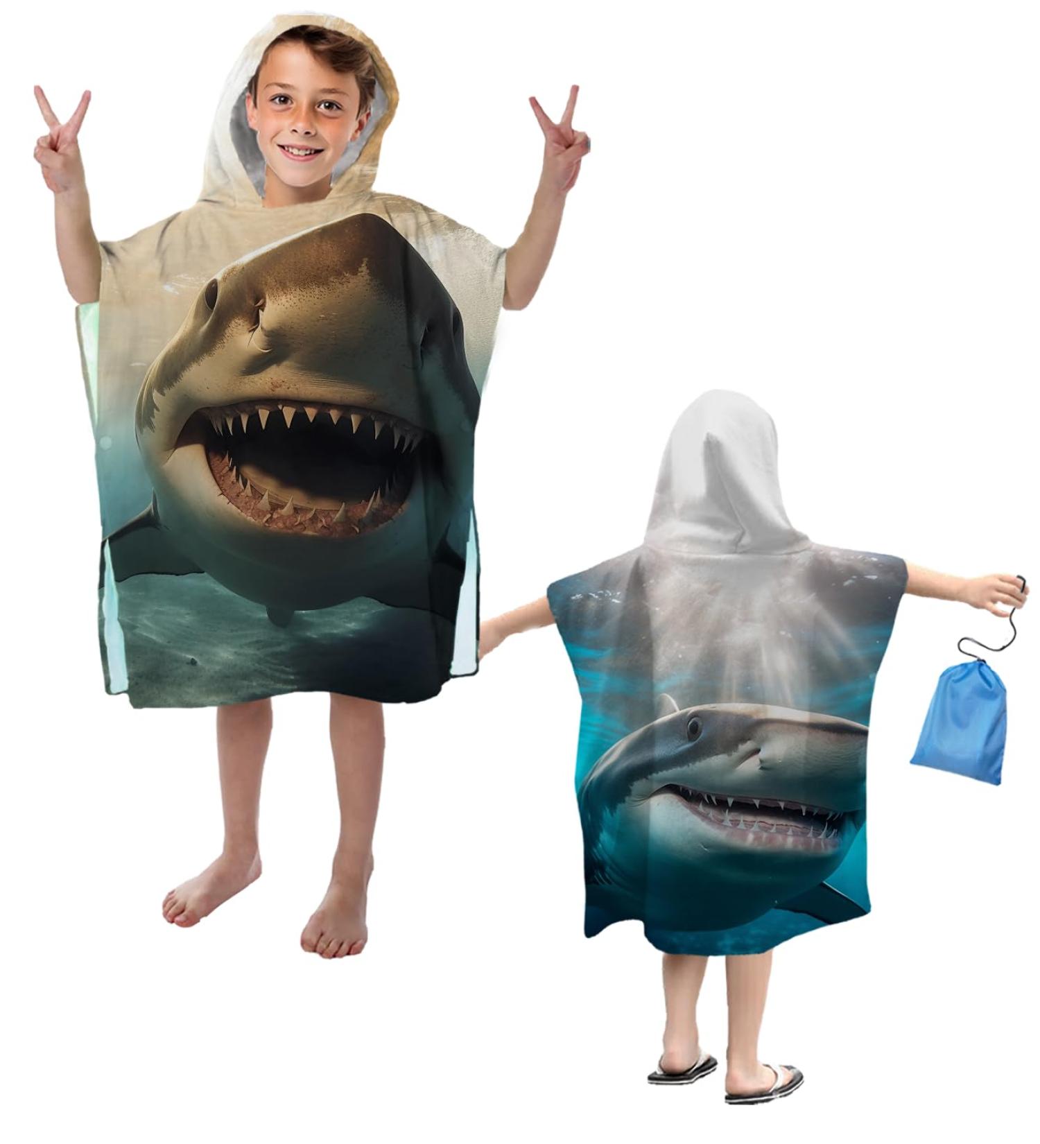 Aiorber Kids Hooded Towel - Microfiber Bathing Poncho for Babies & Children (1-6 Years) - Soft Absorbent Hooded Bath Towel for Boys & Girls - Gold-06 60x60cm - Buy Online on GoSupps.com