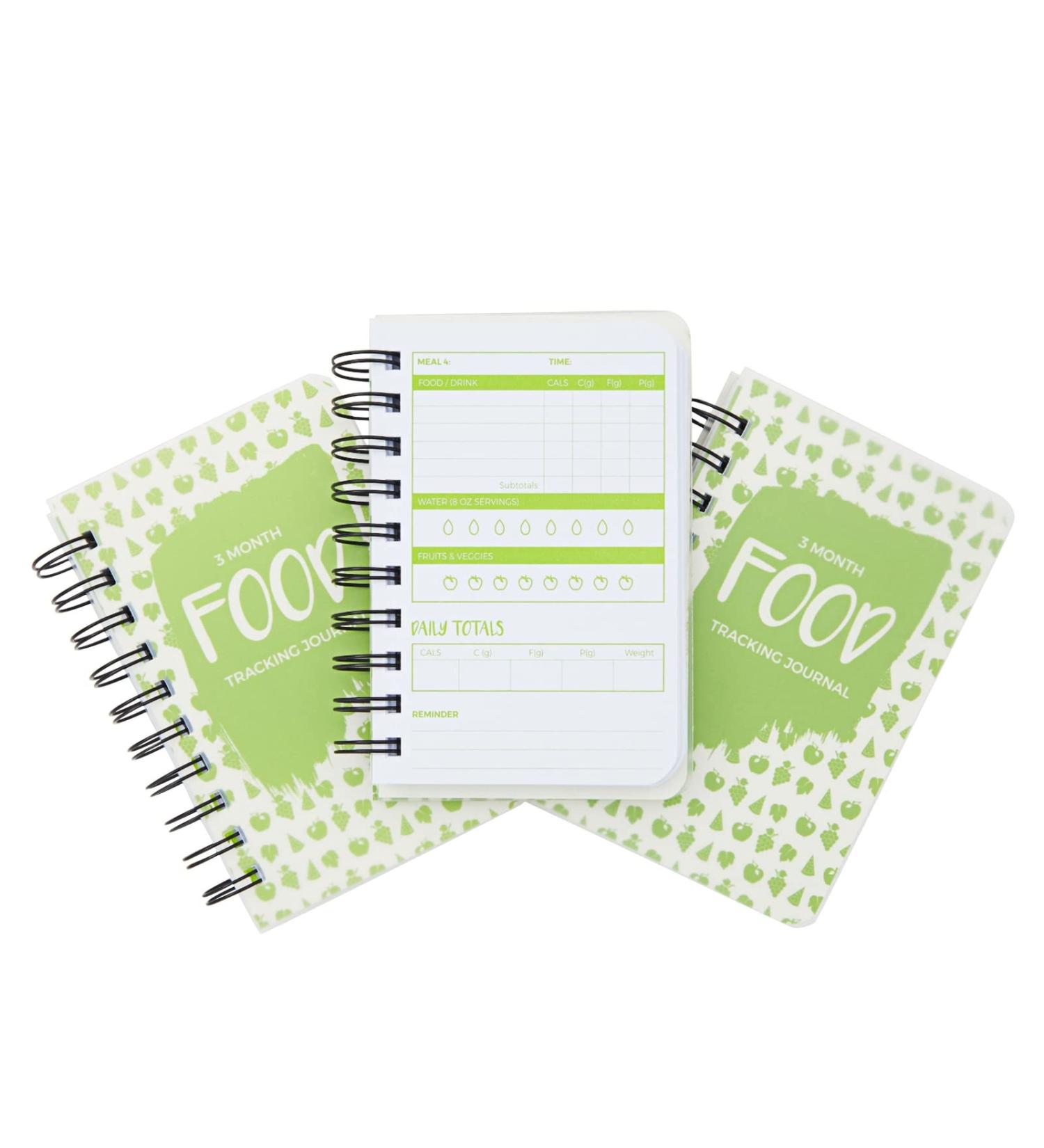 3 Pack Calorie Counter Book for Weight Loss | 90-Day Meal Tracker Notebook (5 x 3.5 In) | Pocket-Sized Journal for Healthy Eating - Buy Online on GoSupps.com