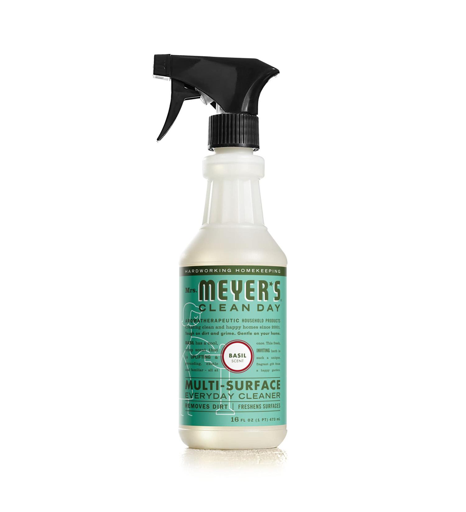 Mrs. Meyer's Clean Day Multi-Surface Everyday Cleaner - 16 oz - Basil - Buy Online on GoSupps.com