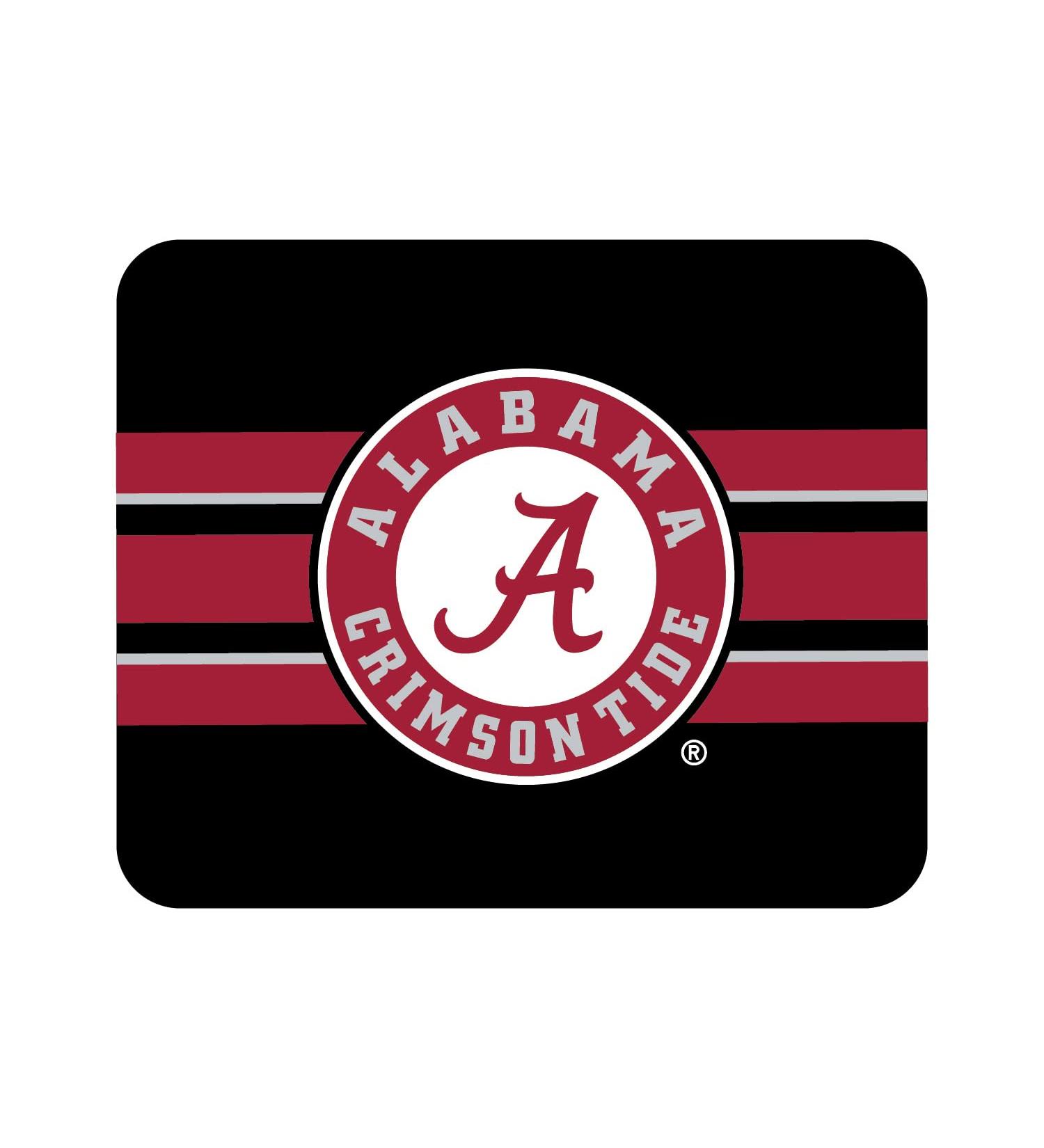 University of Alabama Black Mouse Pad - Officially Licensed Logo Design - Buy Online on GoSupps.com