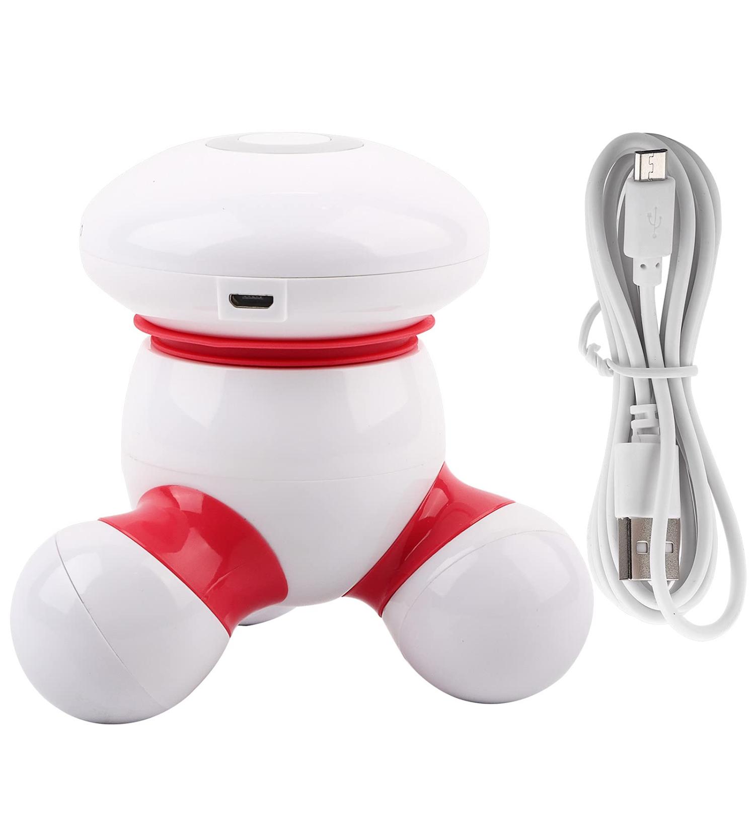 Buy Portable USB Massager - Mini Body Massager with Gentle Vibration & LED Lights for Ultimate Relaxation | International Shipping Available - Buy Online on GoSupps.com