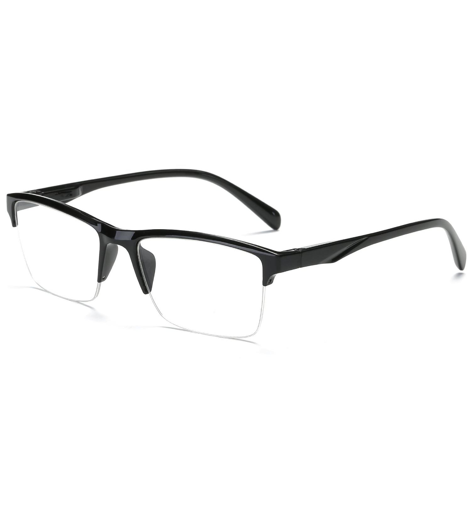 Vevesmundo Modern Half Frame Reading Glasses for Men & Women - Multiple Strengths +0.75 to +4.0 - Stylish Seive Aid - Buy Online on GoSupps.com