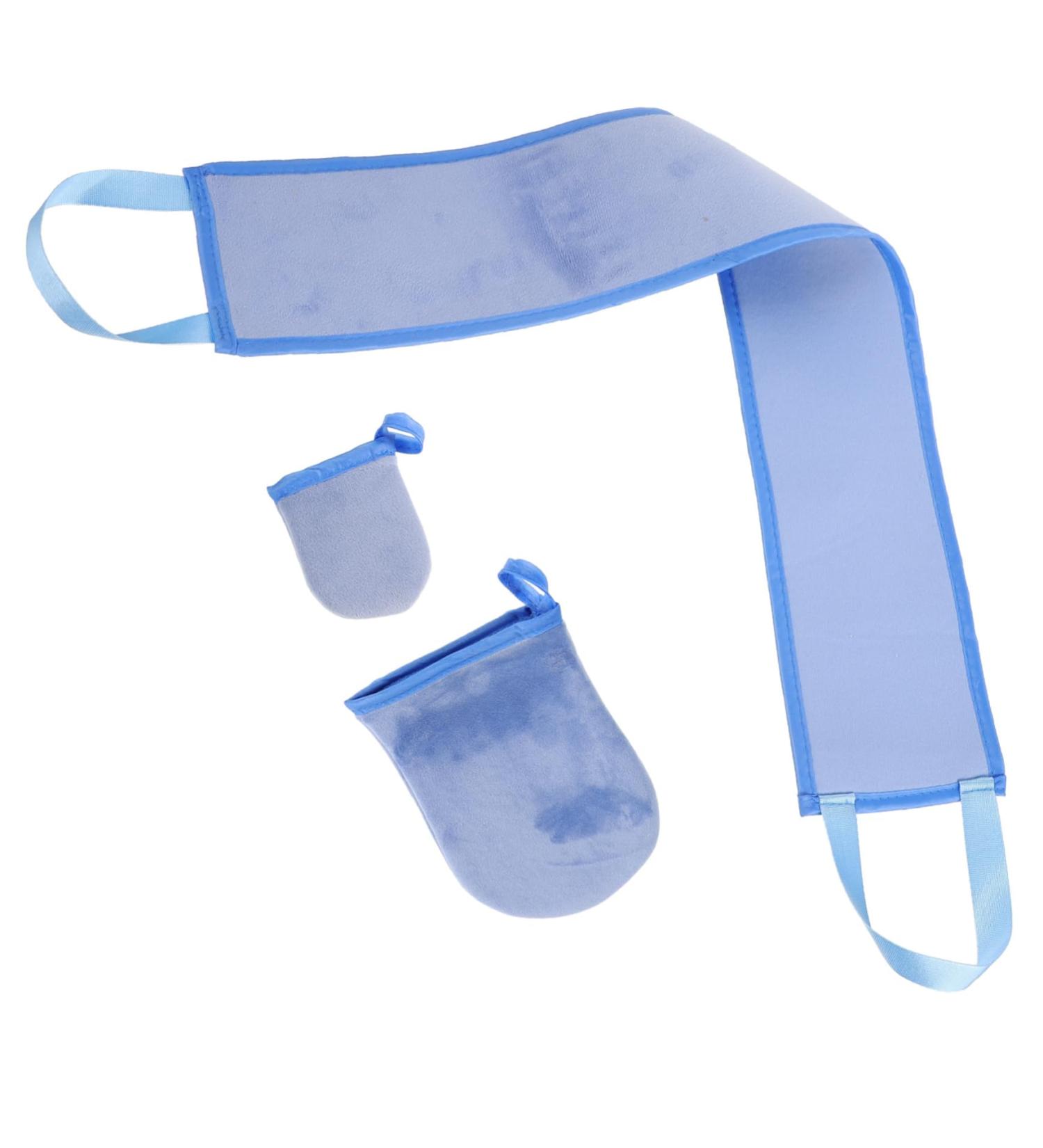 minkissy 1 Set Gloves Self Tanning Mitten Applicator Lotion Applicator for Back Lotion Back Applicator for Tanning Lotion Back Applicator for Women Flocking Fingerless - Buy Online on GoSupps.com