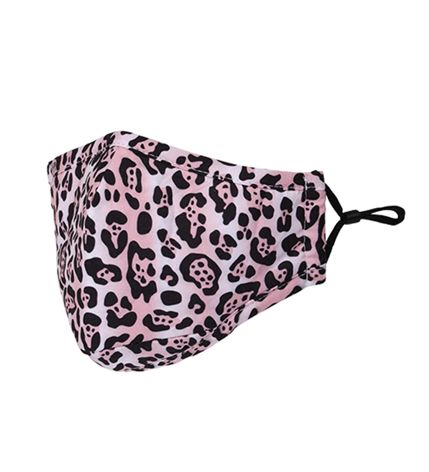Waschbar Wiederverwendbar Baumwolltuch - 3 Schichten Grau & Weiß Leoparden Druck | One Size Fits Most - Internationaler Versand Verf gbar - Buy Online on GoSupps.com