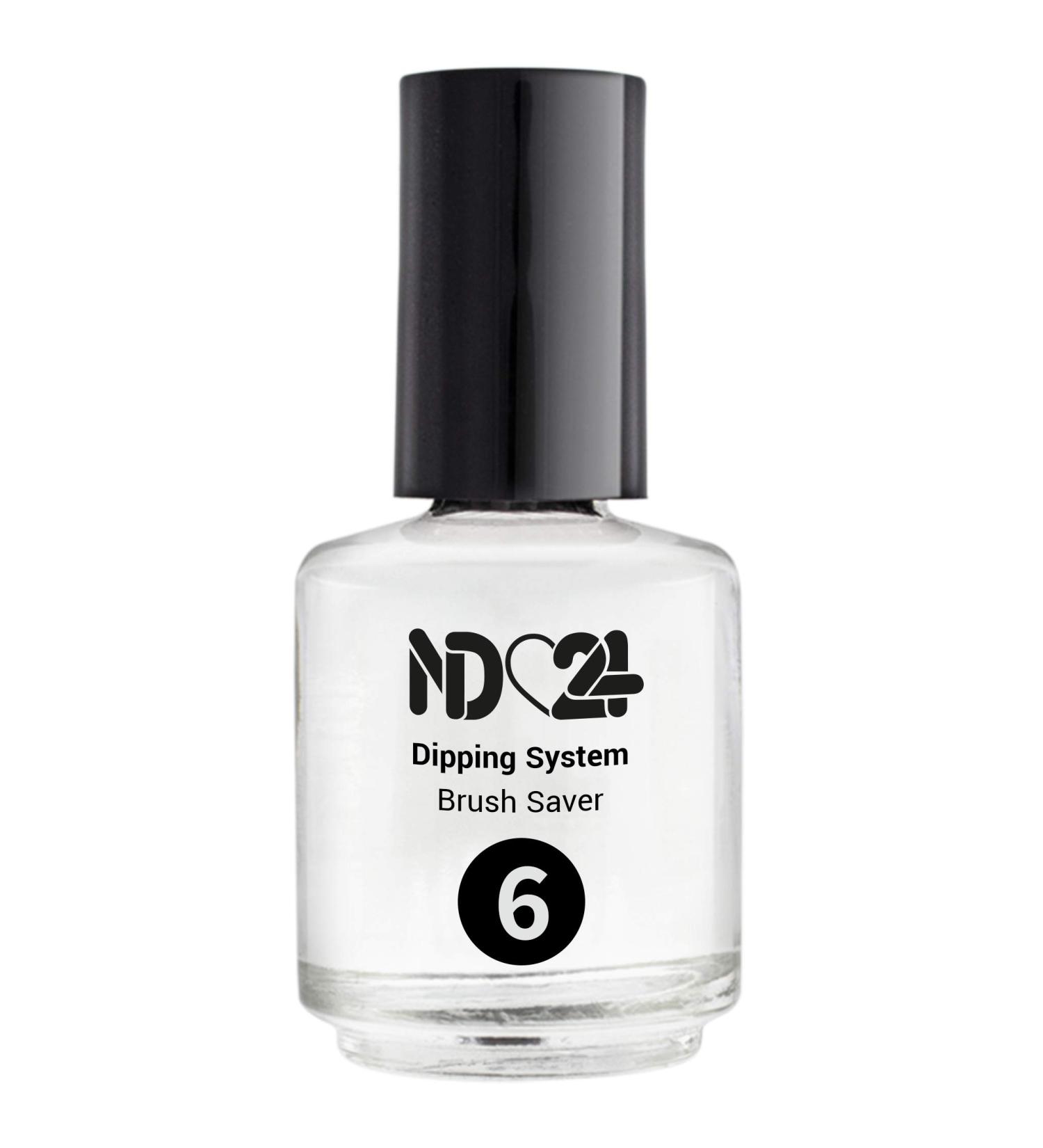Dipping Powder Nails Brush Saver - Step 6 - Rich brush cleaner - 15ml