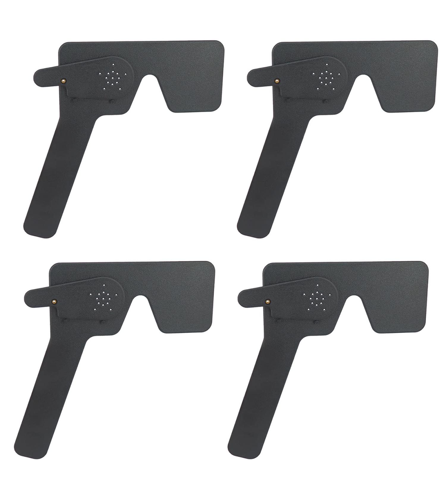 Buy 4X Professional Ophthalmic Lorgnette - 17 Pinhole Black Plastic Vision Test Closure for Clear Sight | International Shipping Available - Buy Online on GoSupps.com