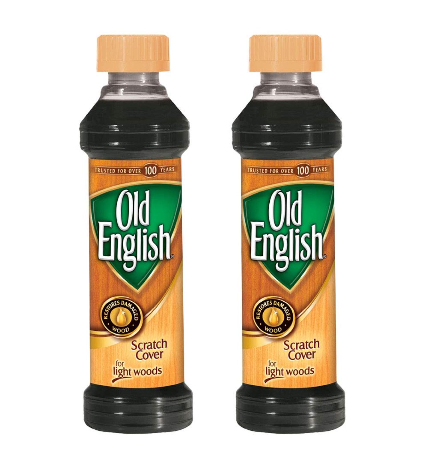 Old English Scratch Cover for Light Woods 8 fl oz Bottle - Wood Polish 2 Pack - Buy Online on GoSupps.com