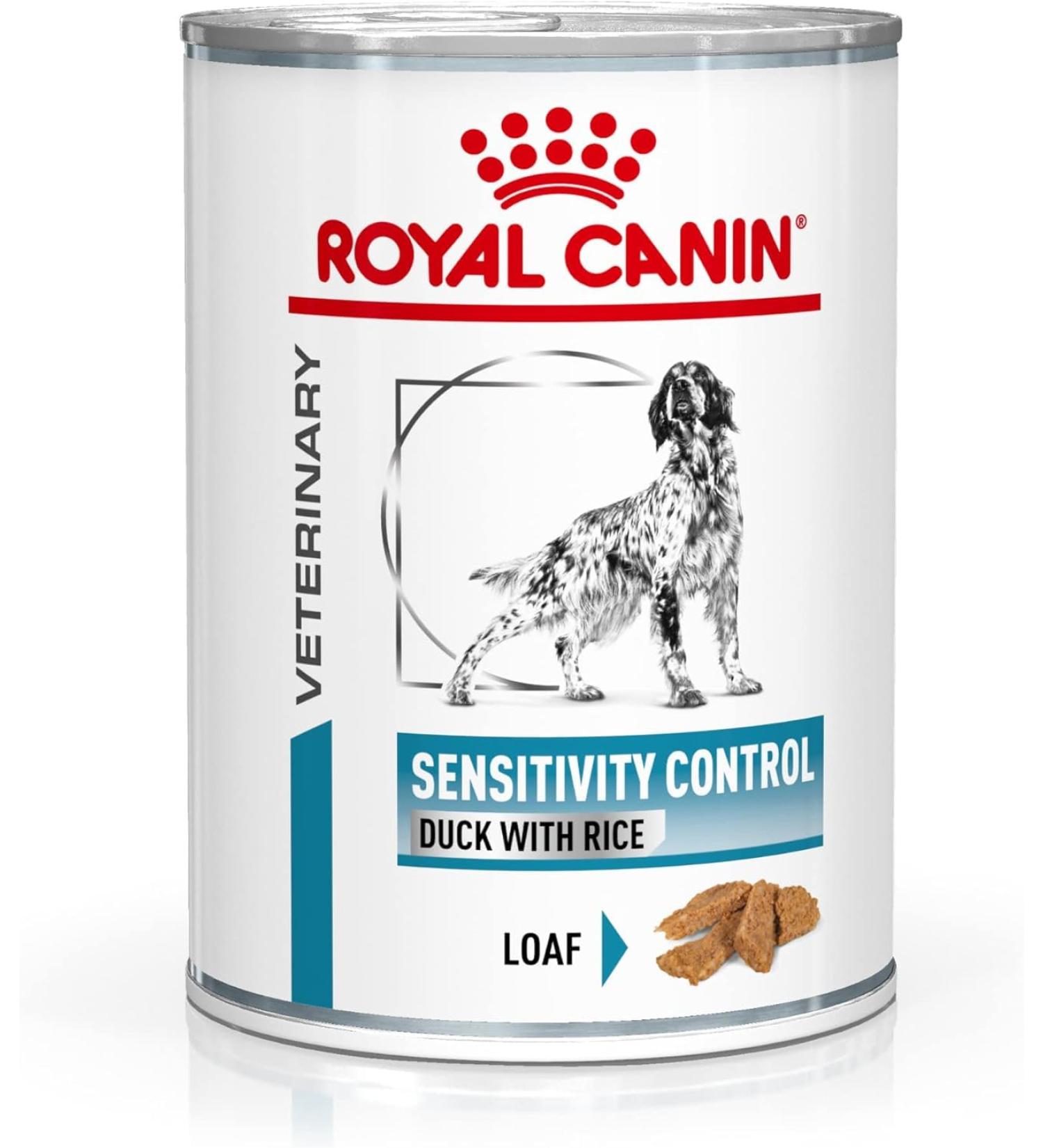 Royal Canin Sensitivity Control | 12 x 410 g | Alimento umido per cani adulti | Con anatra e riso | Pu aiutare a ridurre il rischio di reazioni allergiche - Buy Online on GoSupps.com