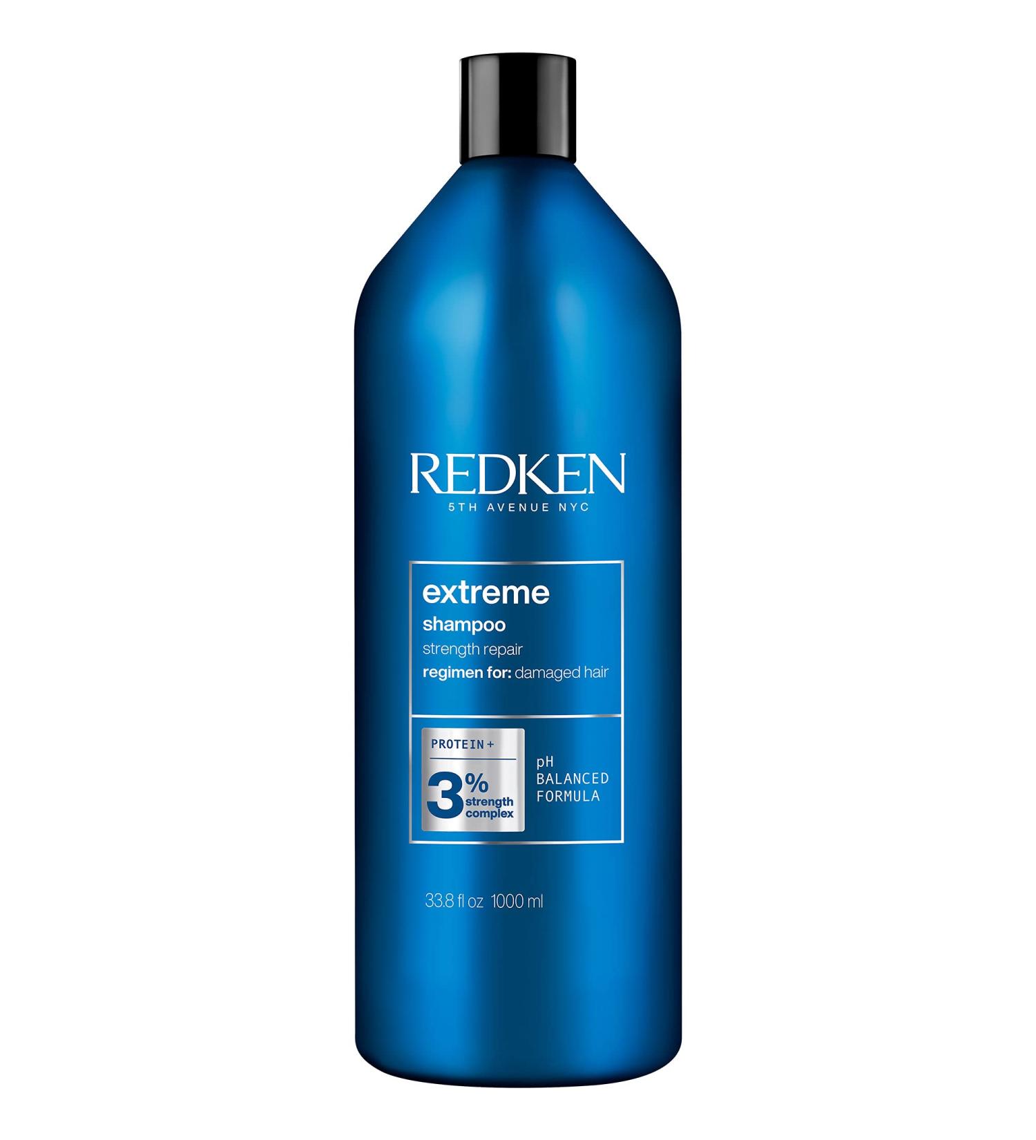 Redken Extreme Shampoo 33.8 Fl Oz | Strengthen & Repair Damaged Hair with Protein Infusion - Buy Online on GoSupps.com
