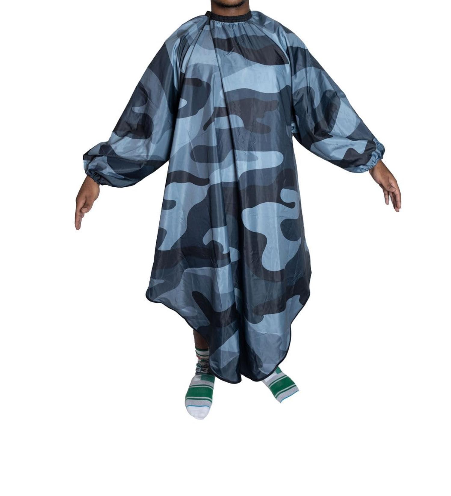 Professional Barber Capes - Dark Camouflage | Premium Quality International Shipping - Buy Online on GoSupps.com