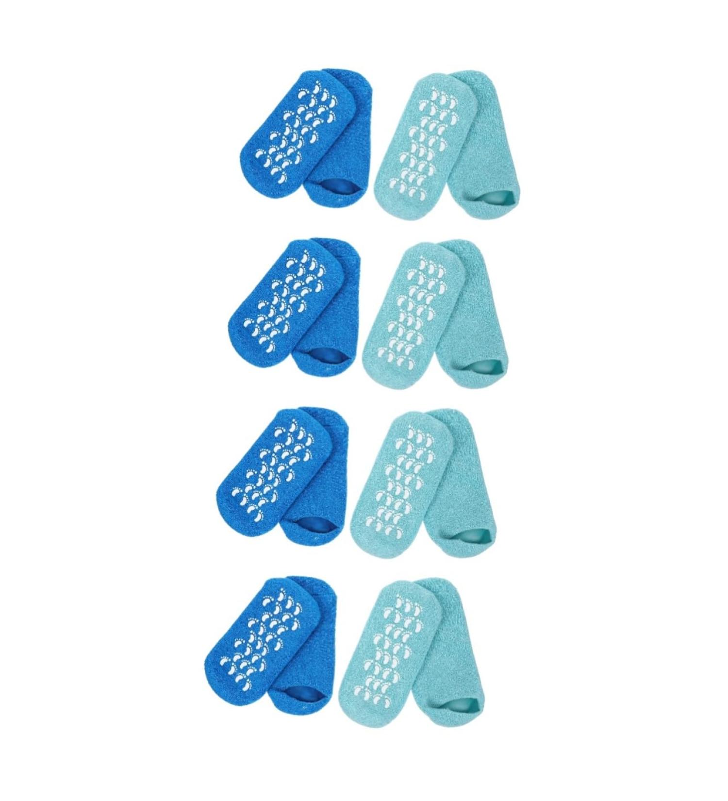 FOMIYES 8 Pairs Gel Socks Foot Caring Masks Essential Oil Care Socks Foot Caring Socks Gel Spa Socks My Cart Items Moisturizing Foot Covers Women Socks Foot Care Moisturizing Socks - Buy Online on GoSupps.com